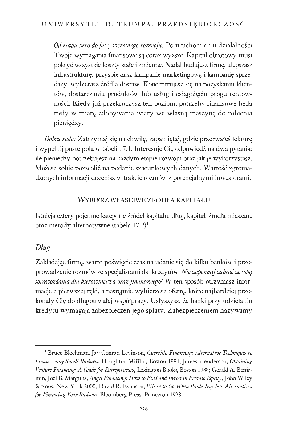 Fragment „Uniwersytet Donalda Trumpa. Przedsiębiorczość” — strona 9 z 21