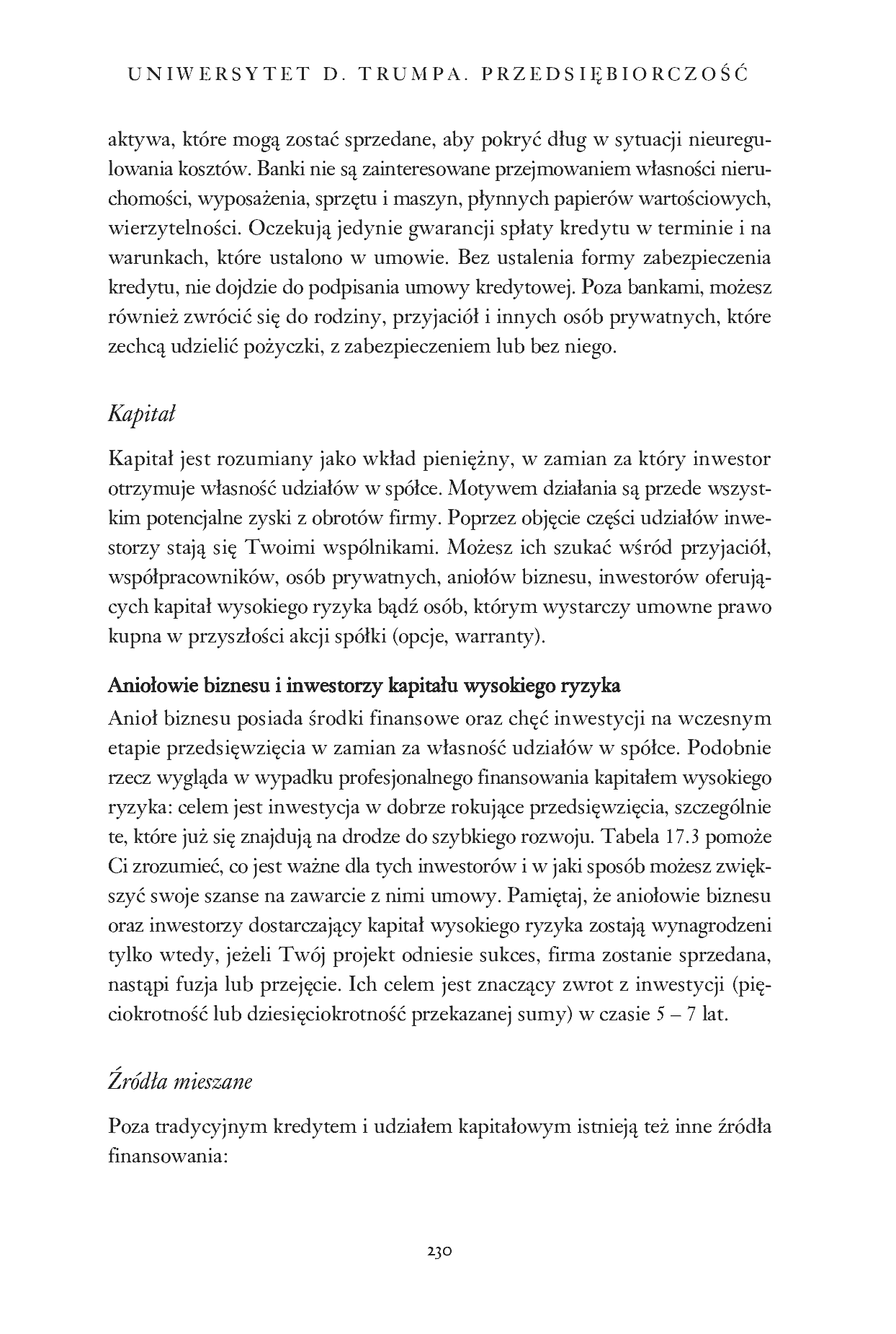 Fragment „Uniwersytet Donalda Trumpa. Przedsiębiorczość” — strona 11 z 21