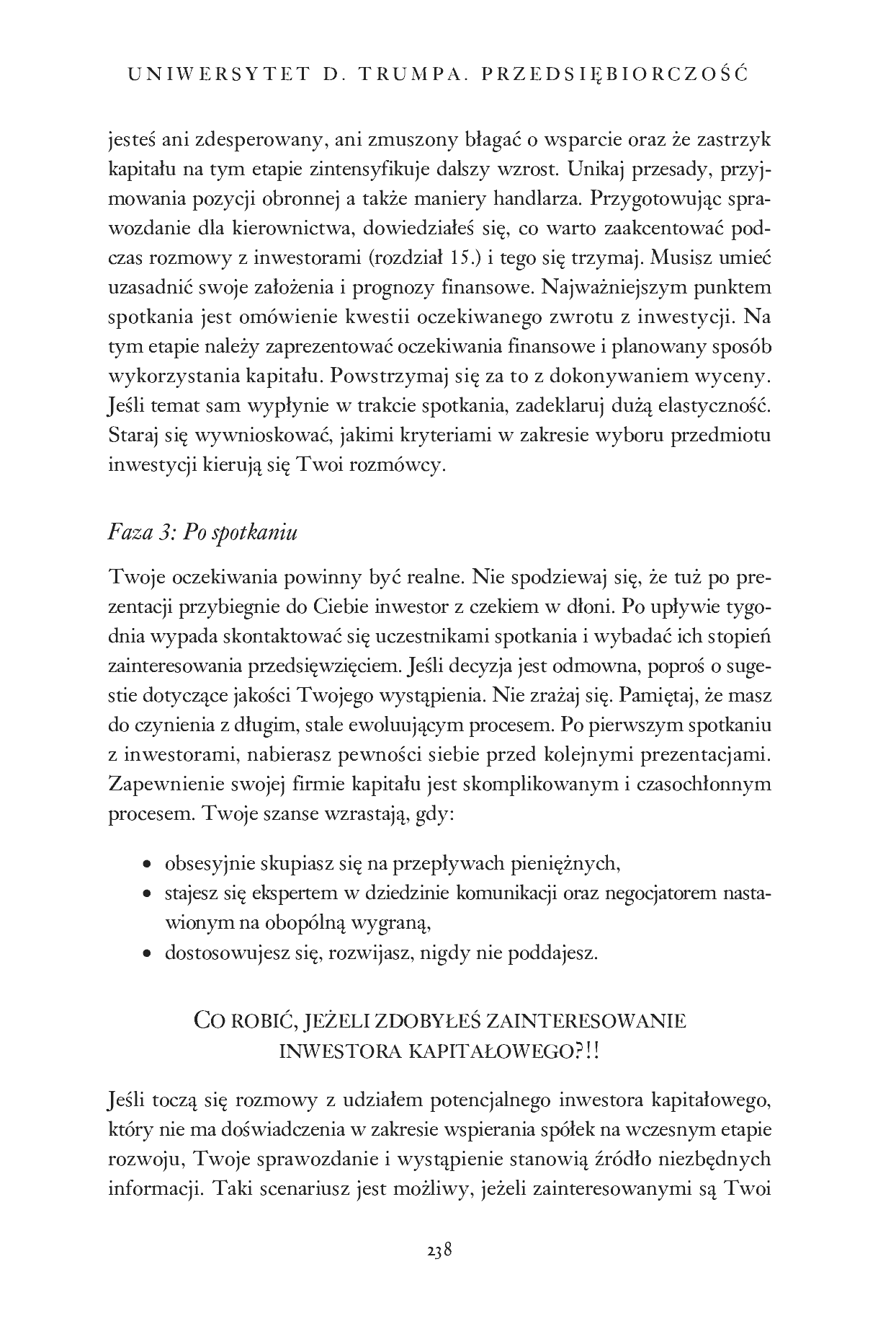 Fragment „Uniwersytet Donalda Trumpa. Przedsiębiorczość” — strona 19 z 21