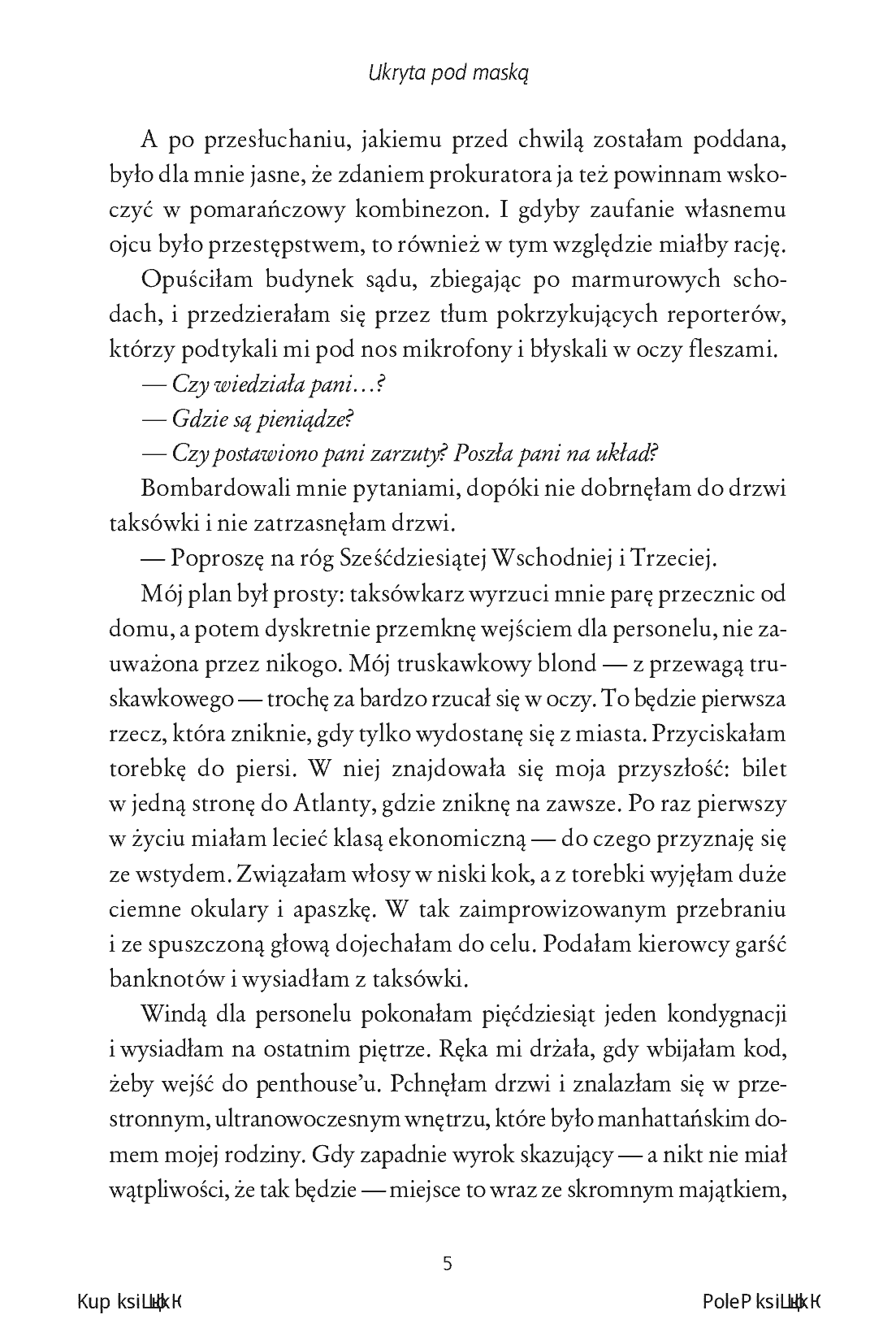 Fragment „Ukryta pod maską. Sekrety i namiętności #1” — strona 5 z 10