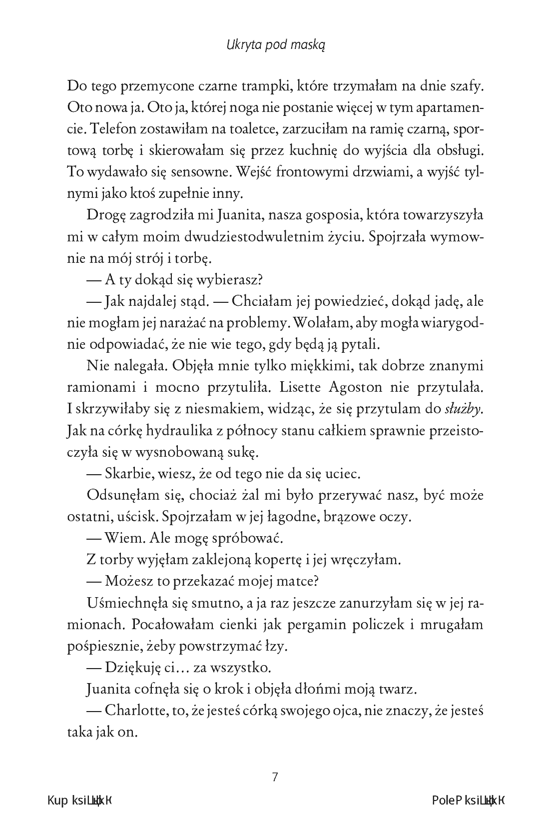 Fragment „Ukryta pod maską. Sekrety i namiętności #1” — strona 7 z 10