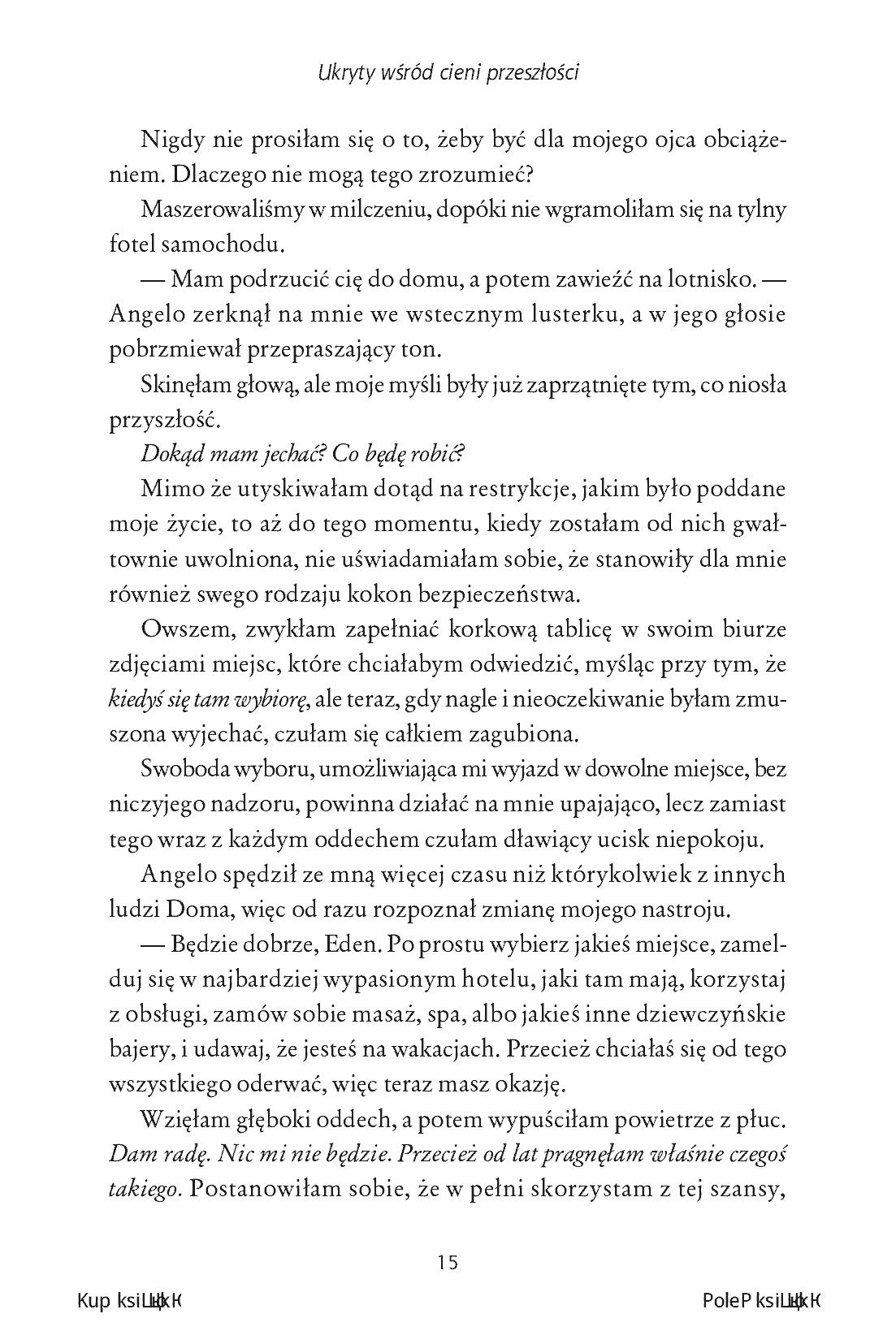 Fragment „Ukryty wśród cieni przeszłości. Sekrety i namiętności #6” — strona 10 z 18