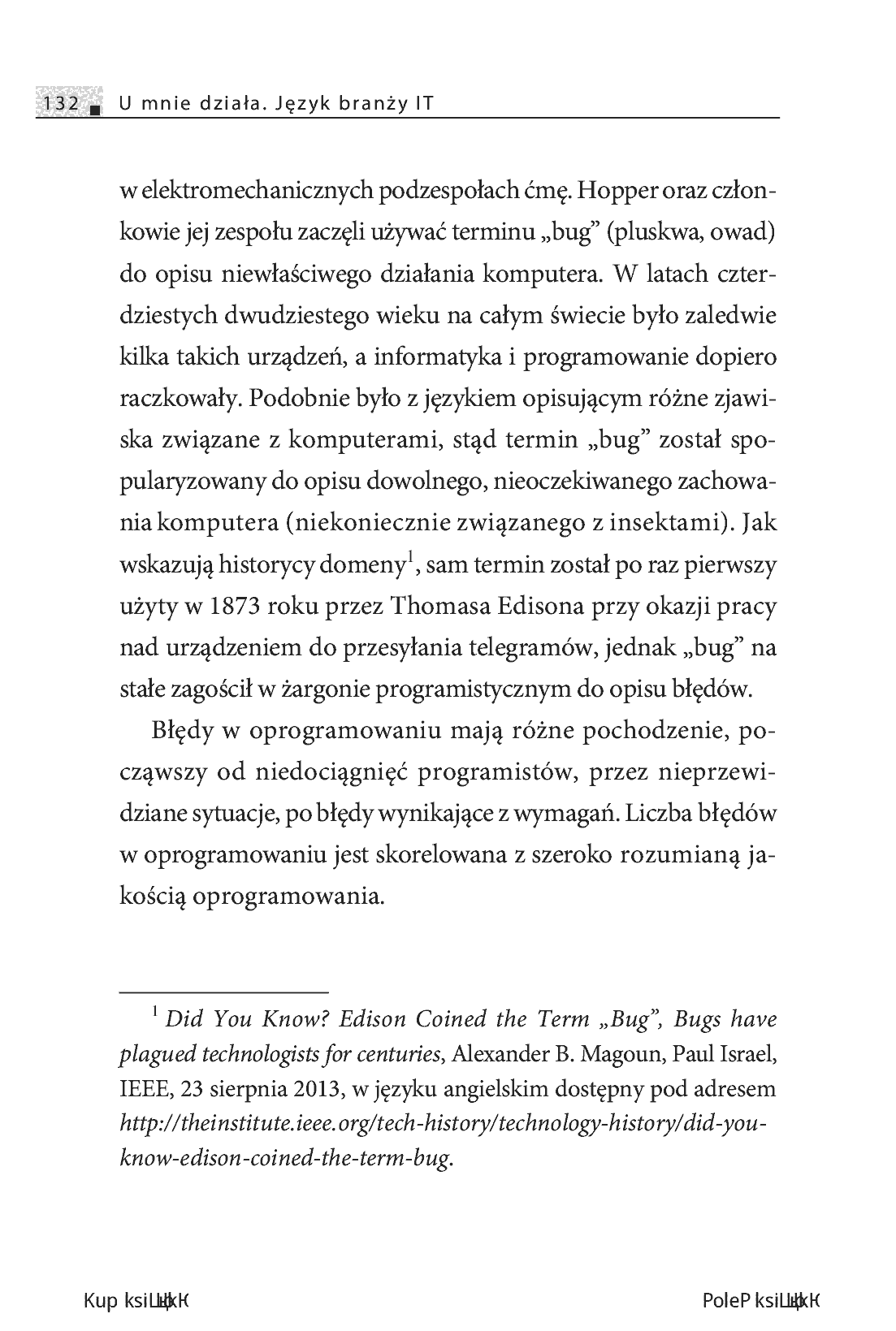 Fragment „U mnie działa. Język branży IT. Wydanie II” — strona 6 z 28
