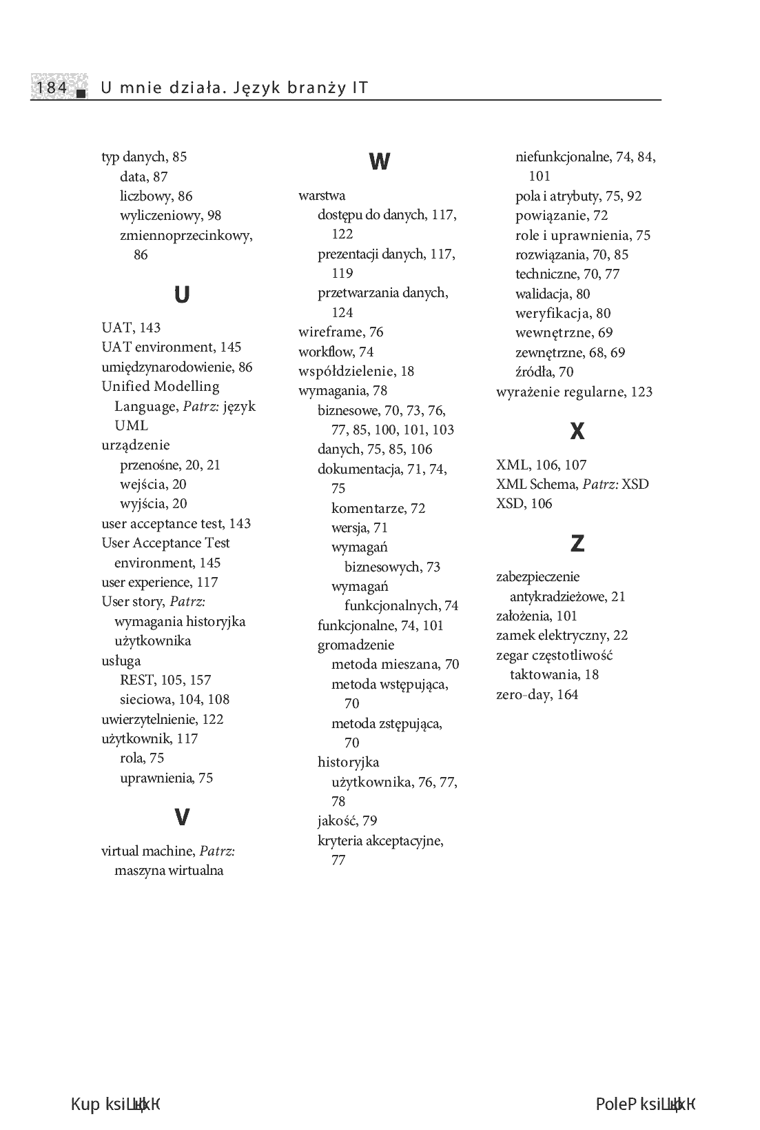Fragment „U mnie działa. Język branży IT. Wydanie II” — strona 26 z 28