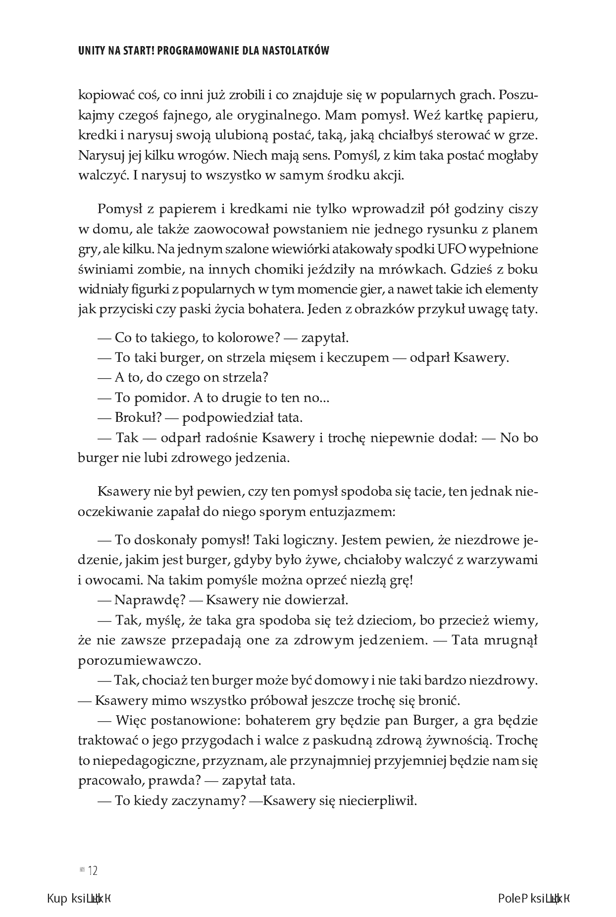 Fragment „Unity na start! Programowanie dla nastolatków” — strona 12 z 20