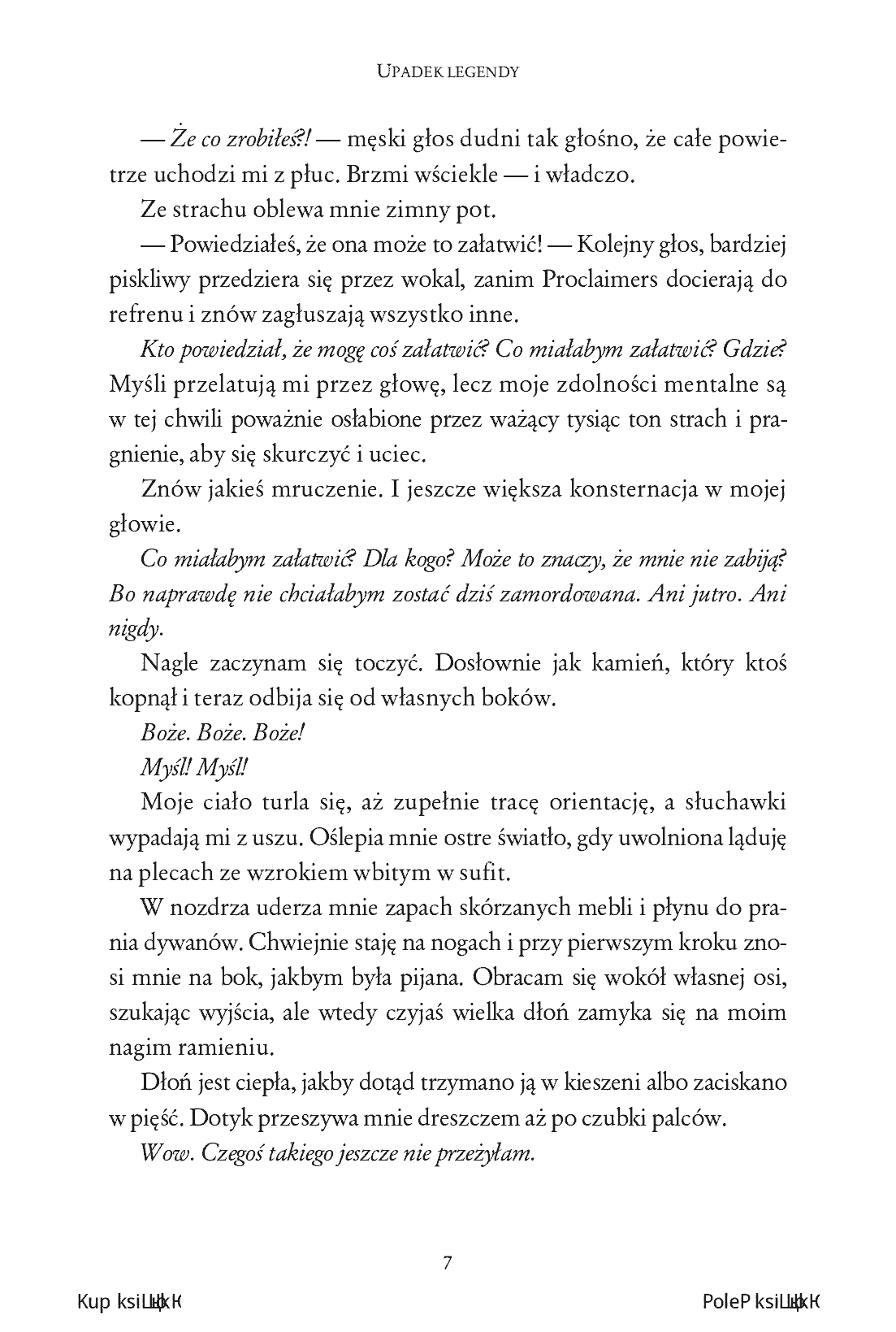 Fragment „Upadek legendy. Gabriel Legend #1” — strona 5 z 10