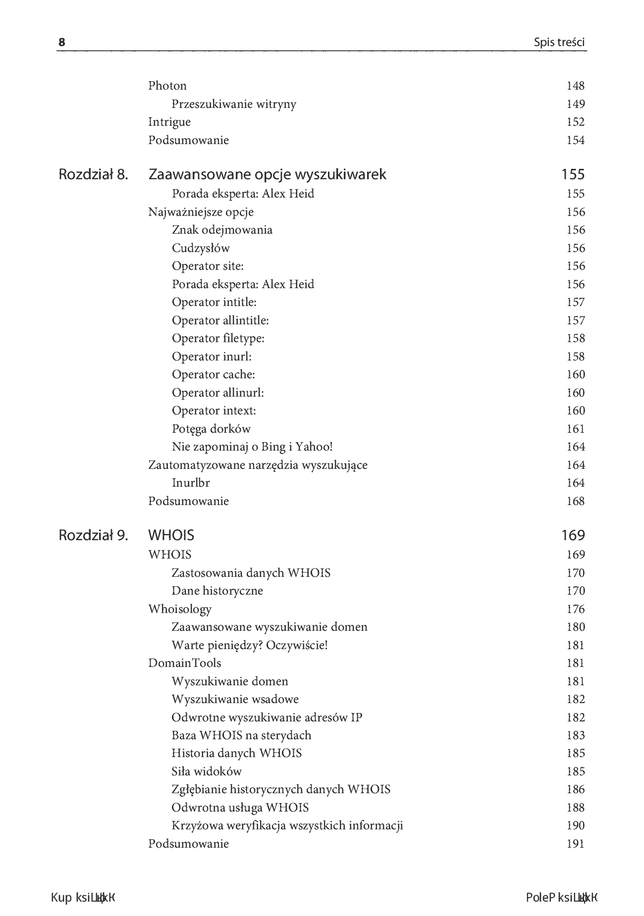 Fragment „Upoluj cyberprzestępcę. Przewodnik dla hakerów prowadzących śledztwa online” — strona 6 z 30