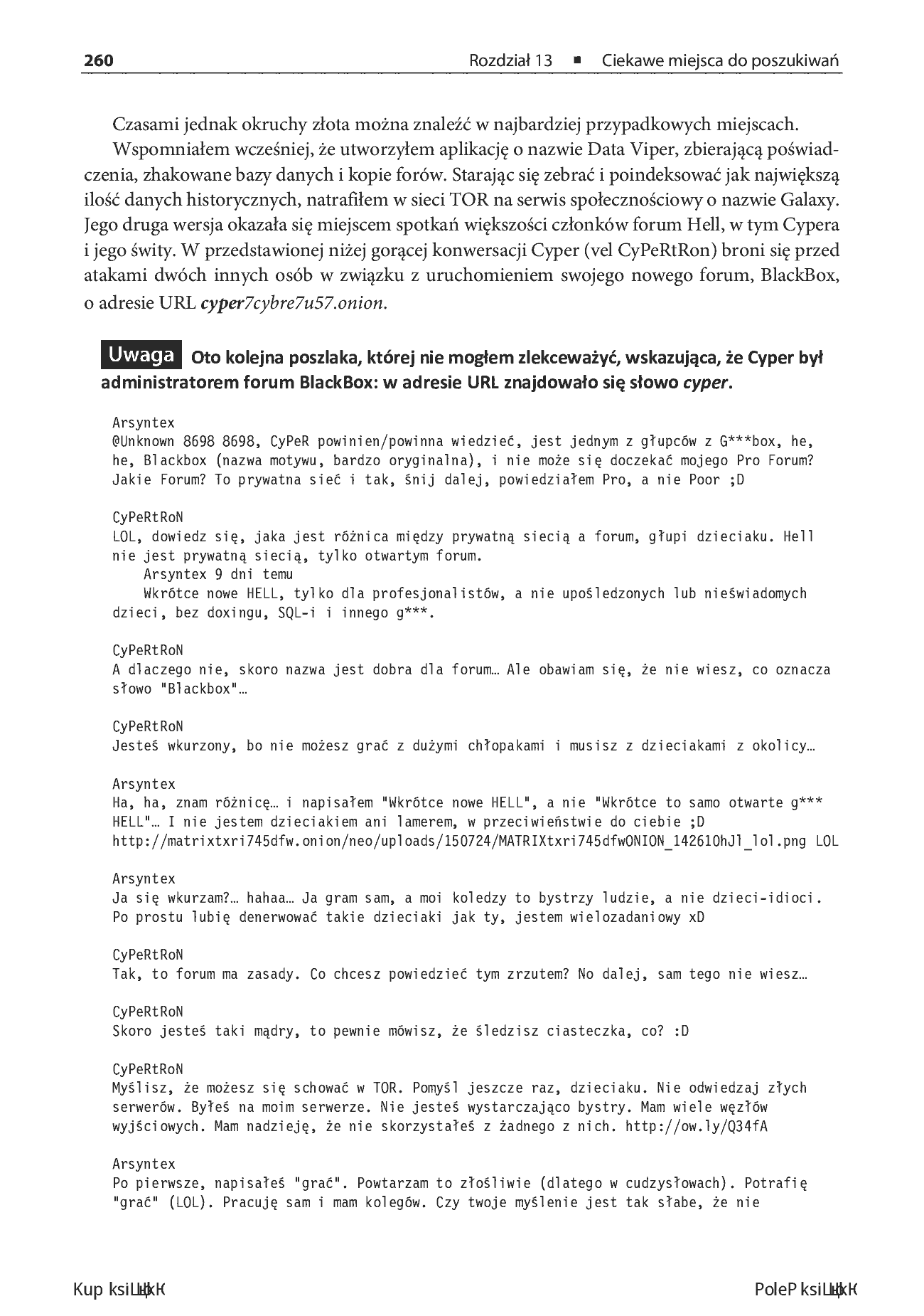 Fragment „Upoluj cyberprzestępcę. Przewodnik dla hakerów prowadzących śledztwa online” — strona 22 z 30
