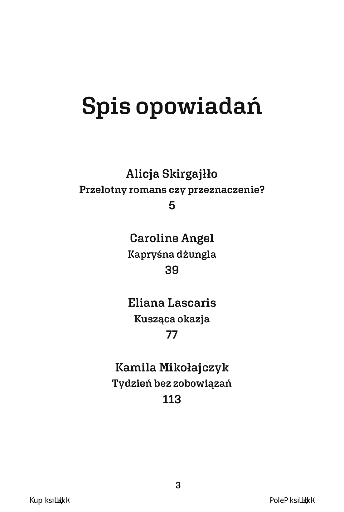 Fragment „Upojne lato. Antologia wakacyjnych opowieści” — strona 3 z 24