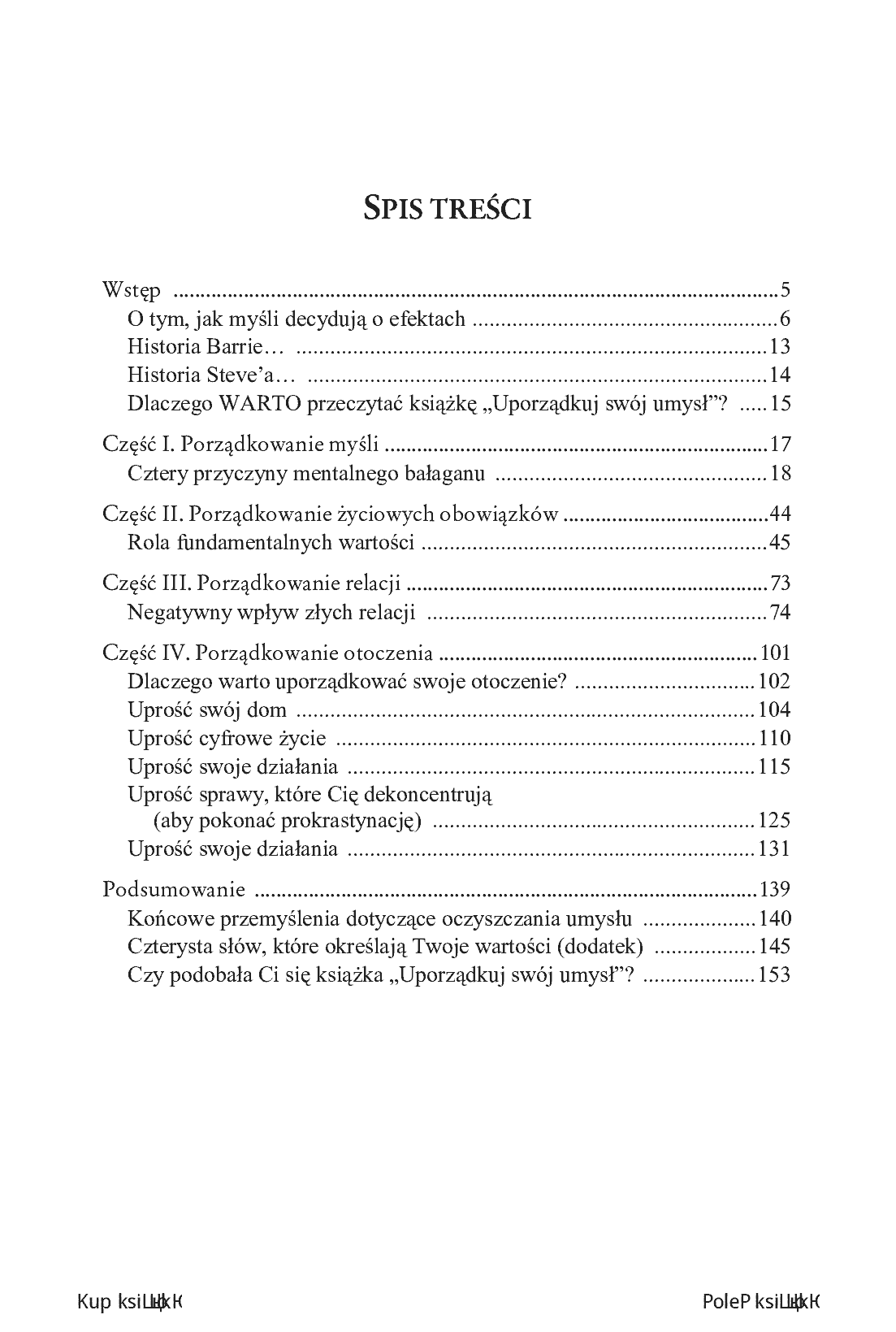 Fragment „Uporządkuj swój umysł. Jak pozbyć się negatywnych myśli, odnaleźć spokój i szczęście” — strona 3 z 18