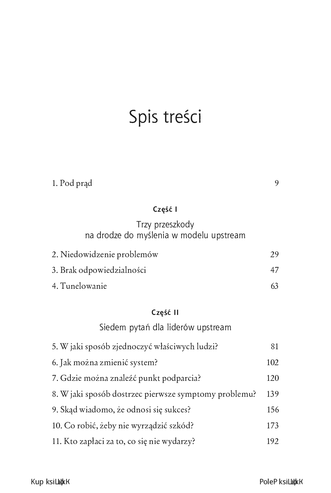 Fragment „Upstream. Rozwiązuj problemy, nim się pojawią” — strona 3 z 26