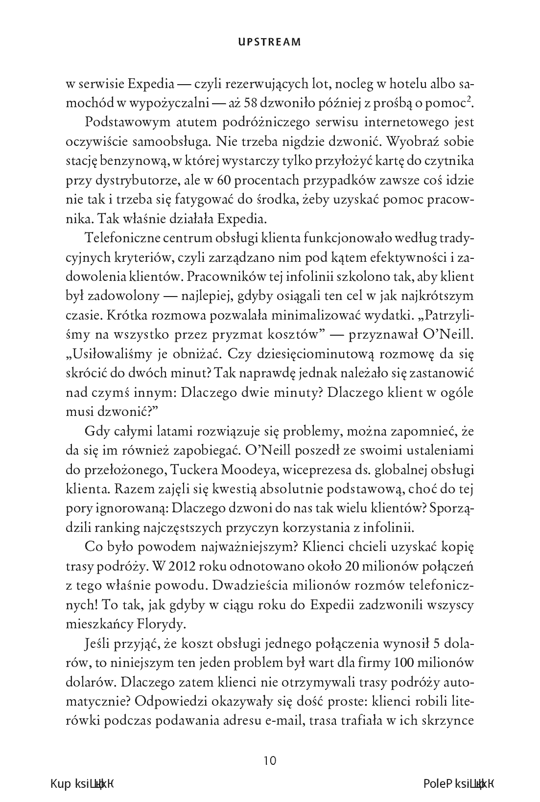 Fragment „Upstream. Rozwiązuj problemy, nim się pojawią” — strona 8 z 26