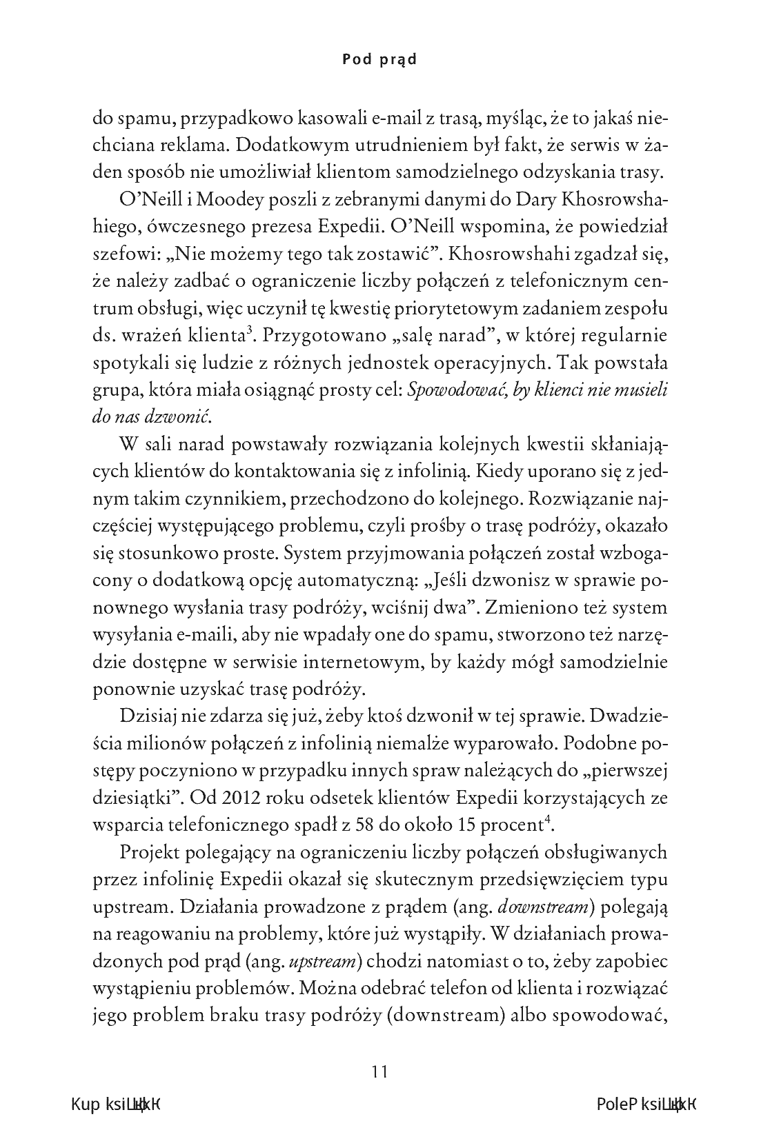 Fragment „Upstream. Rozwiązuj problemy, nim się pojawią” — strona 9 z 26