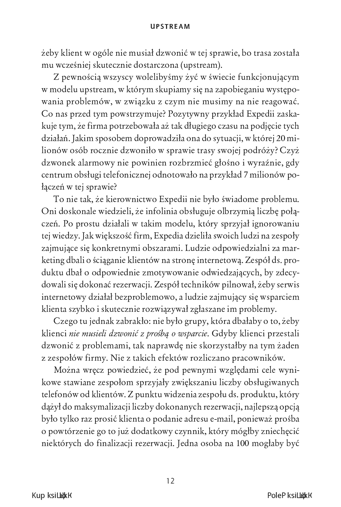 Fragment „Upstream. Rozwiązuj problemy, nim się pojawią” — strona 10 z 26