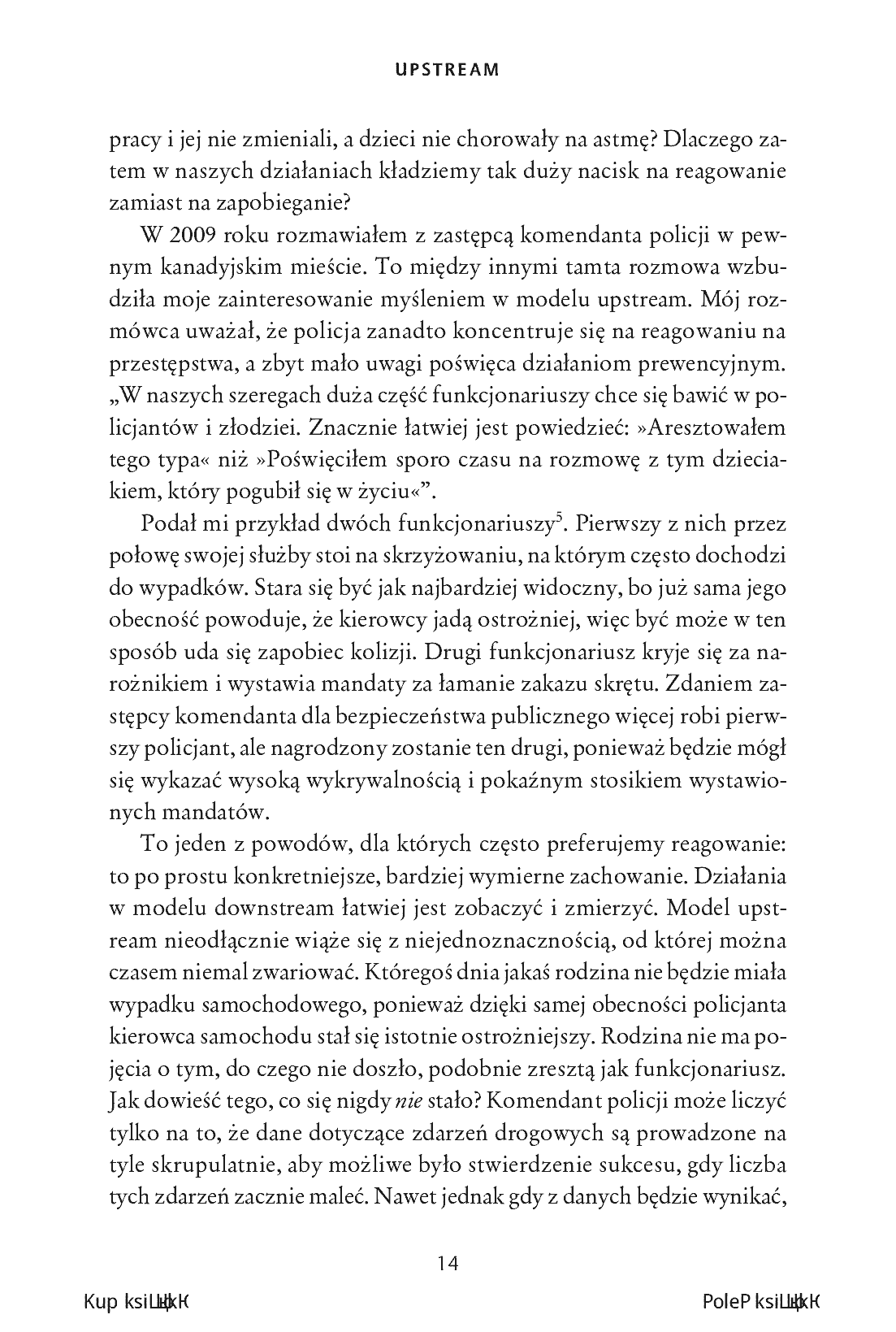 Fragment „Upstream. Rozwiązuj problemy, nim się pojawią” — strona 12 z 26