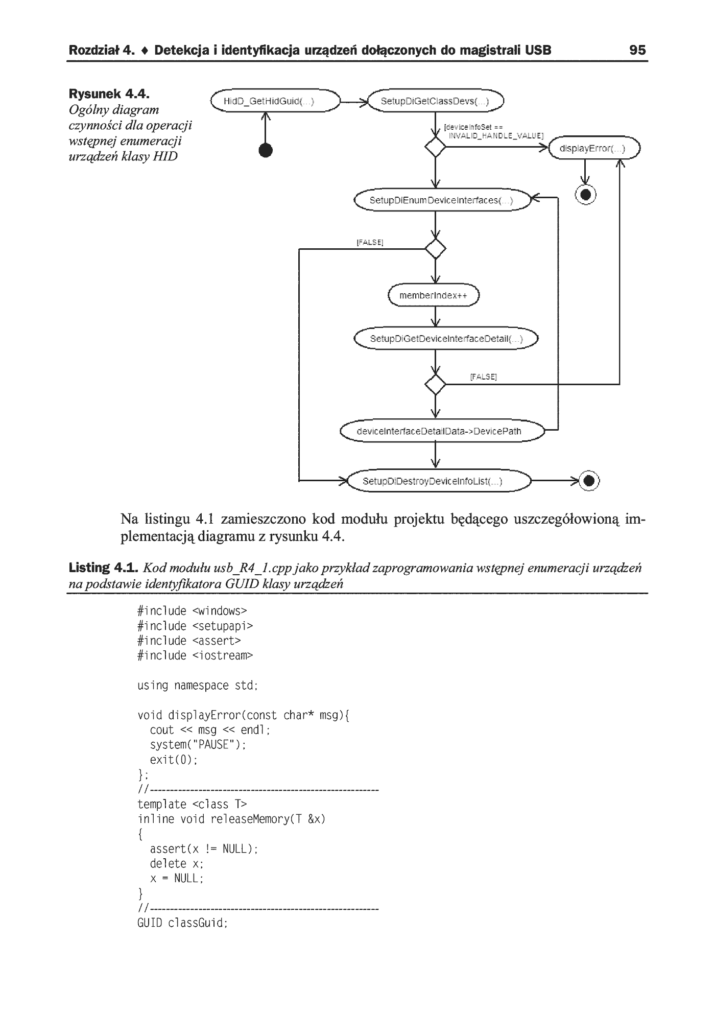 Fragment „USB. Praktyczne programowanie z Windows API w C++” — strona 13 z 15