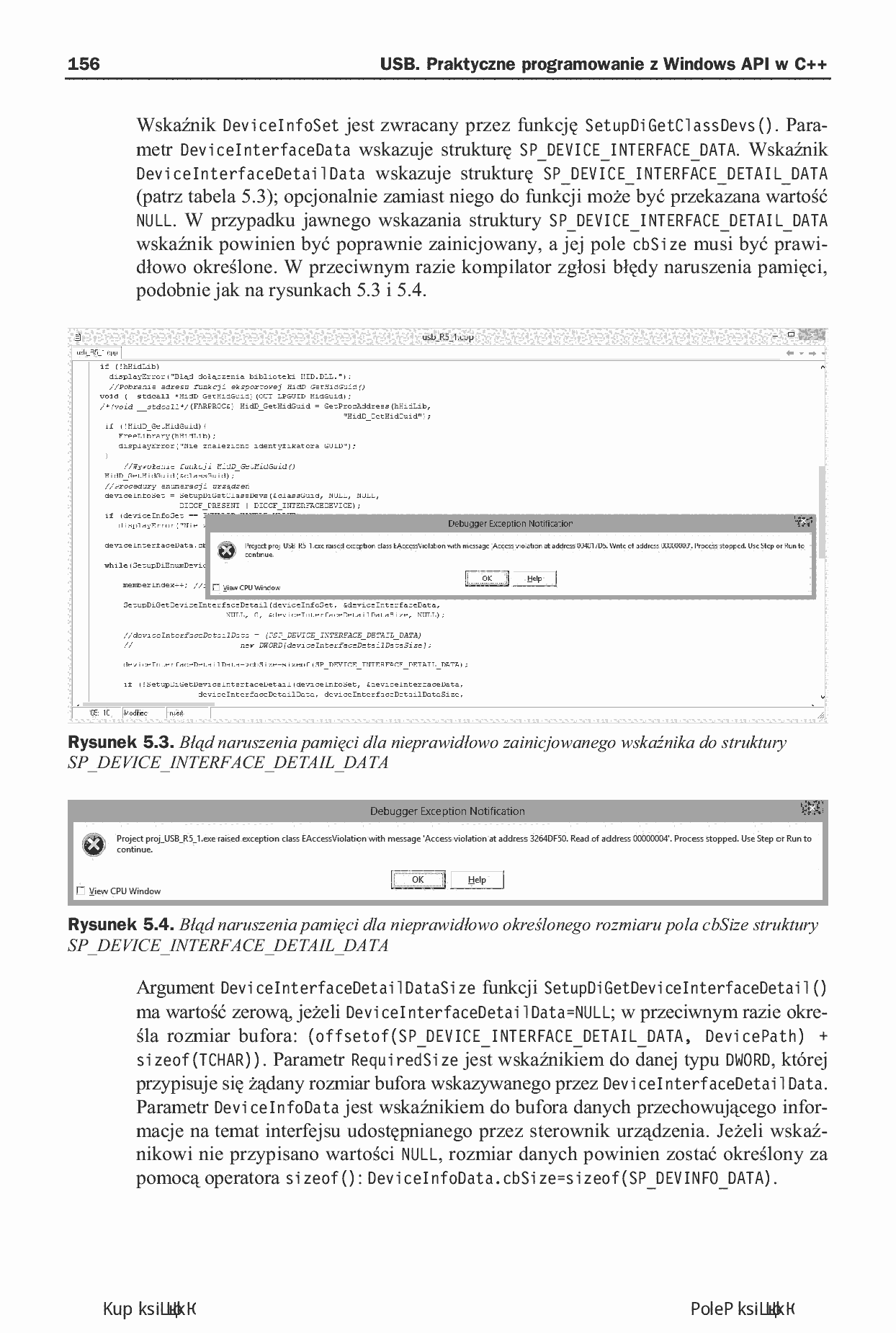 Fragment „USB. Praktyczne programowanie z Windows API w C++. Wydanie II” — strona 14 z 30