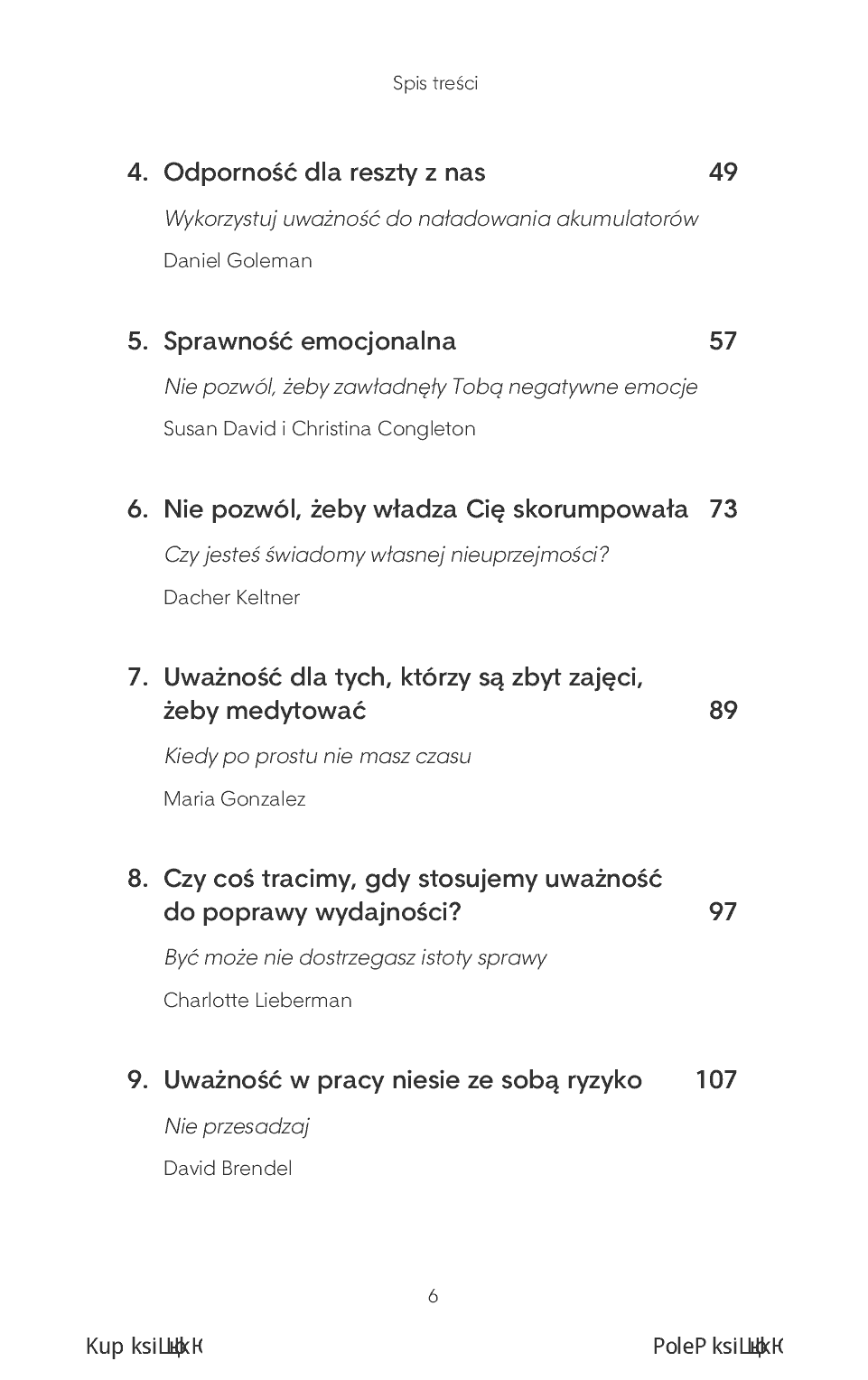 Fragment „Mindfulness. Inteligencja emocjonalna. Harvard Business Review” — strona 4 z 22