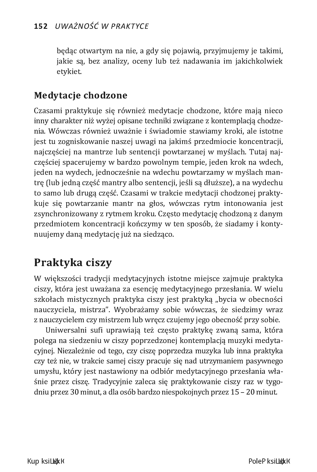 Fragment „Uważność w praktyce. Tradycyjne techniki uważności i medytacji dla współczesnego człowieka” — strona 14 z 20