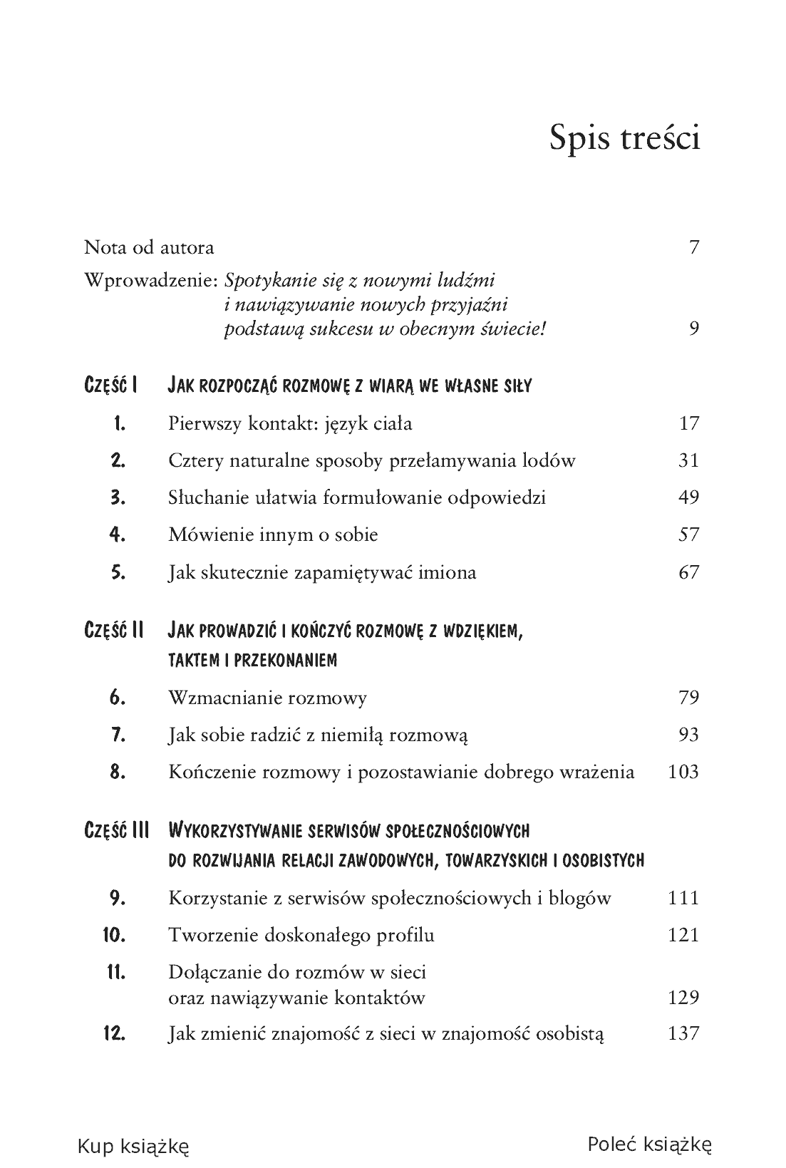 Fragment „Uwolnij swój język. Jak zacząć konwersację i zdobyć przyjaciół” — strona 3 z 16