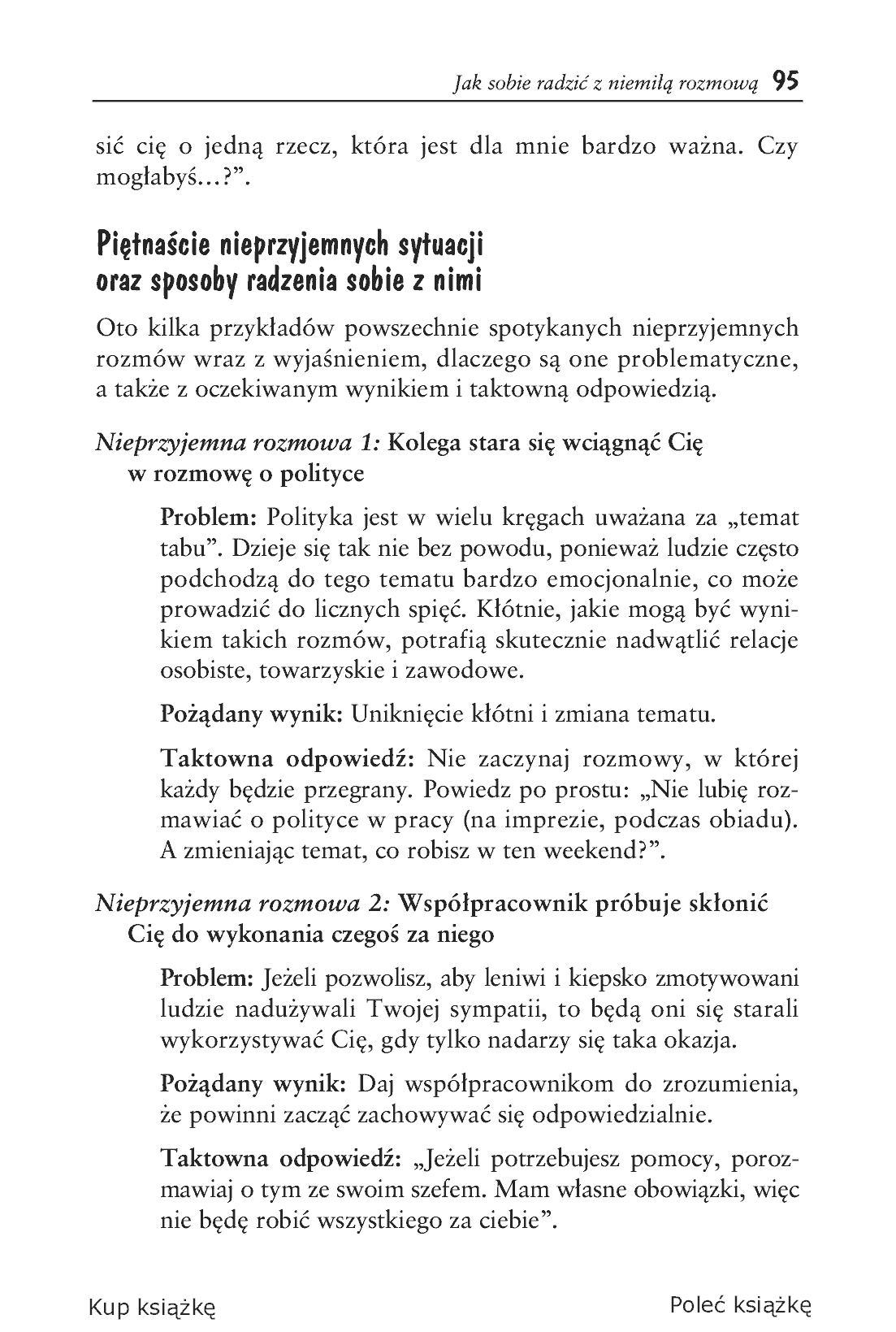 Fragment „Uwolnij swój język. Jak zacząć konwersację i zdobyć przyjaciół” — strona 7 z 16