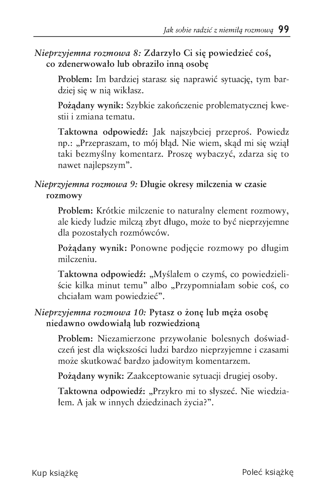 Fragment „Uwolnij swój język. Jak zacząć konwersację i zdobyć przyjaciół” — strona 11 z 16