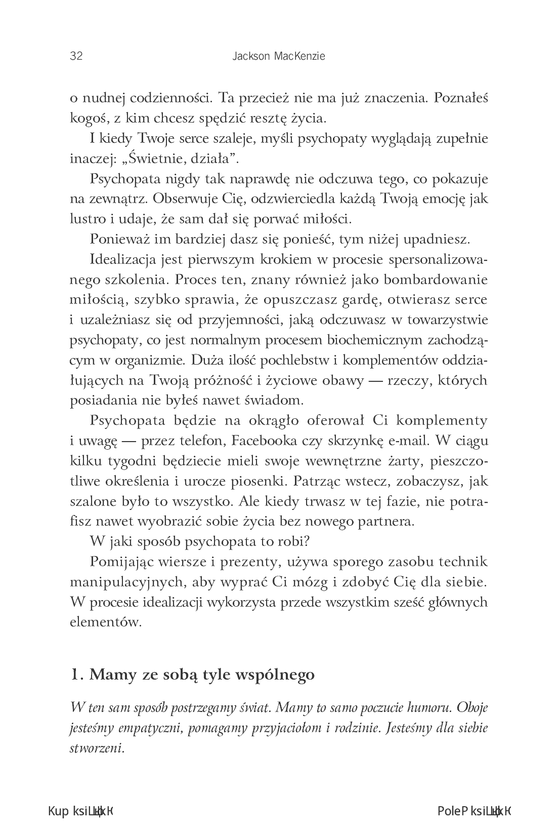 Fragment „Uwolnij się od psychopaty. Jak odzyskać siebie po toksycznym związku” — strona 8 z 30