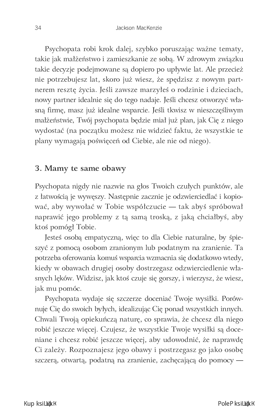 Fragment „Uwolnij się od psychopaty. Jak odzyskać siebie po toksycznym związku” — strona 10 z 30