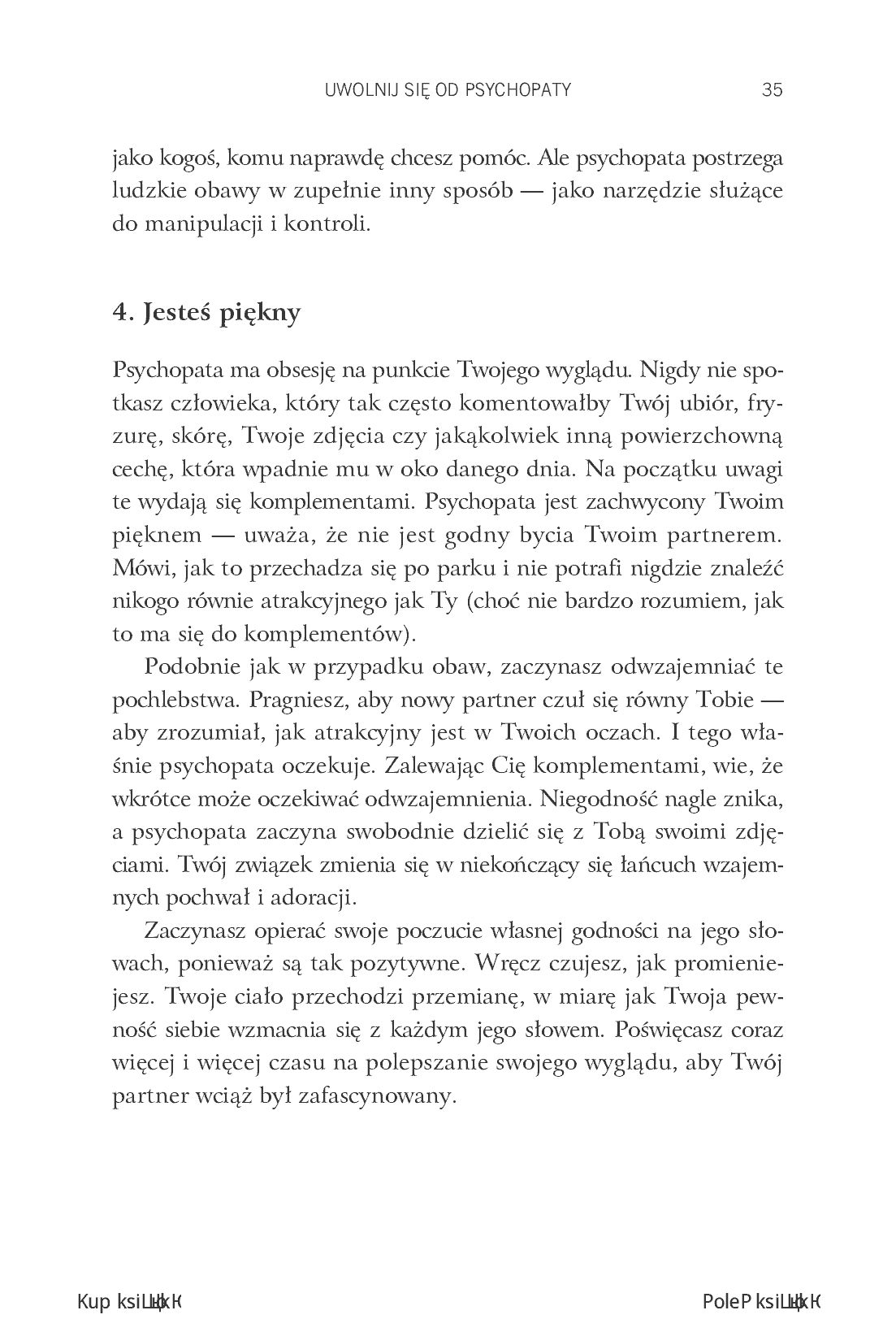 Fragment „Uwolnij się od psychopaty. Jak odzyskać siebie po toksycznym związku” — strona 11 z 30