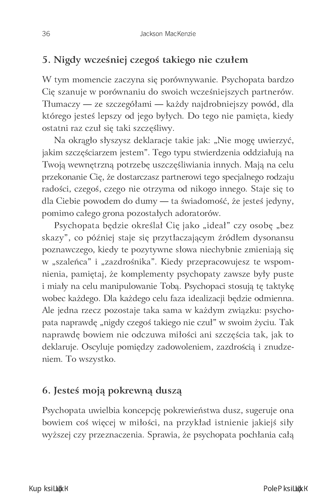 Fragment „Uwolnij się od psychopaty. Jak odzyskać siebie po toksycznym związku” — strona 12 z 30