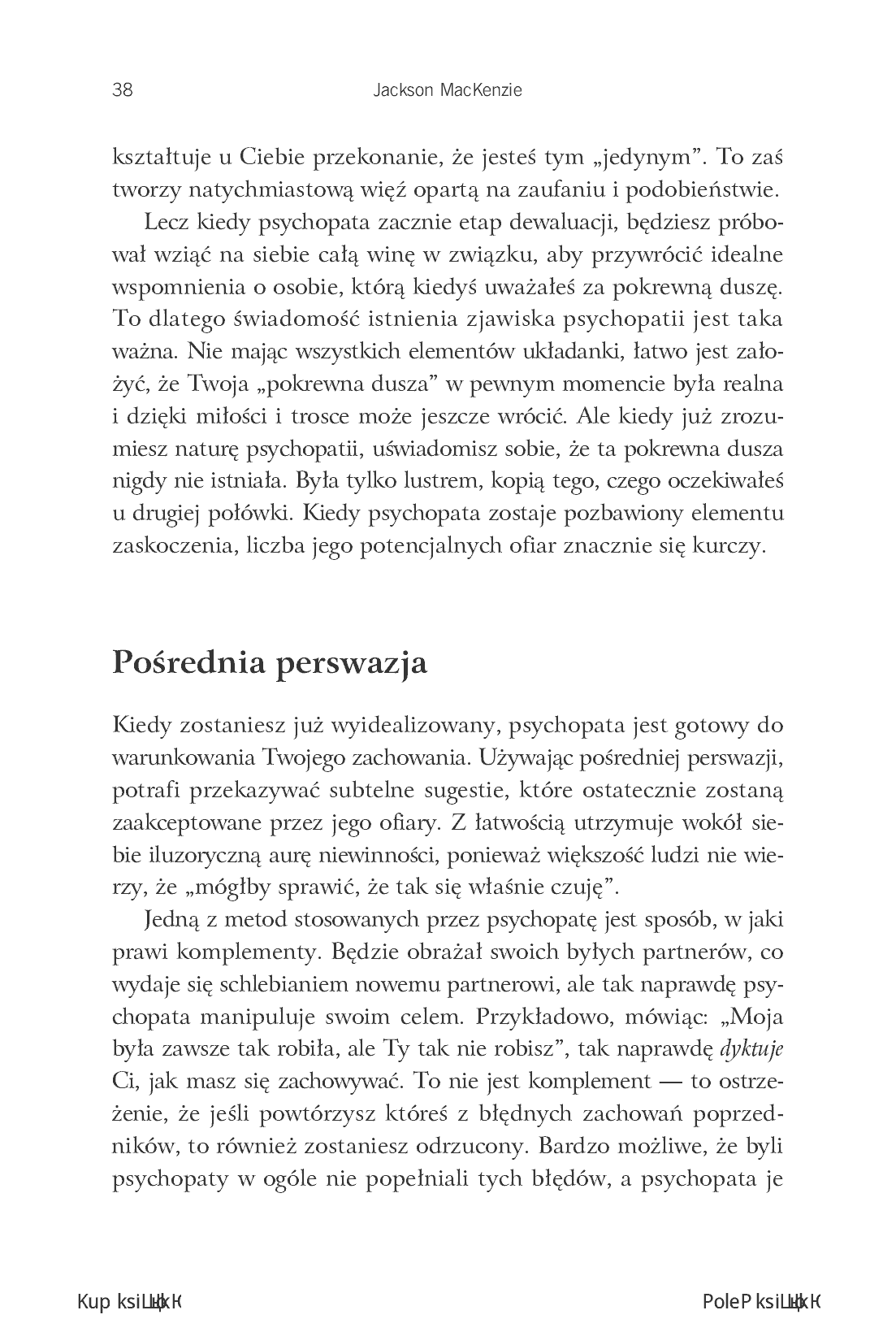 Fragment „Uwolnij się od psychopaty. Jak odzyskać siebie po toksycznym związku” — strona 14 z 30