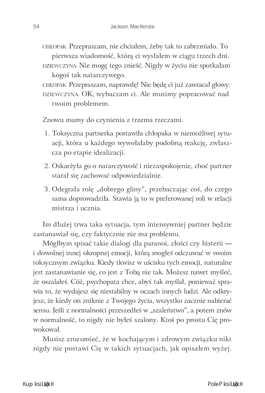Fragment „Uwolnij się od psychopaty. Jak odzyskać siebie po toksycznym związku” — strona 30 z 30