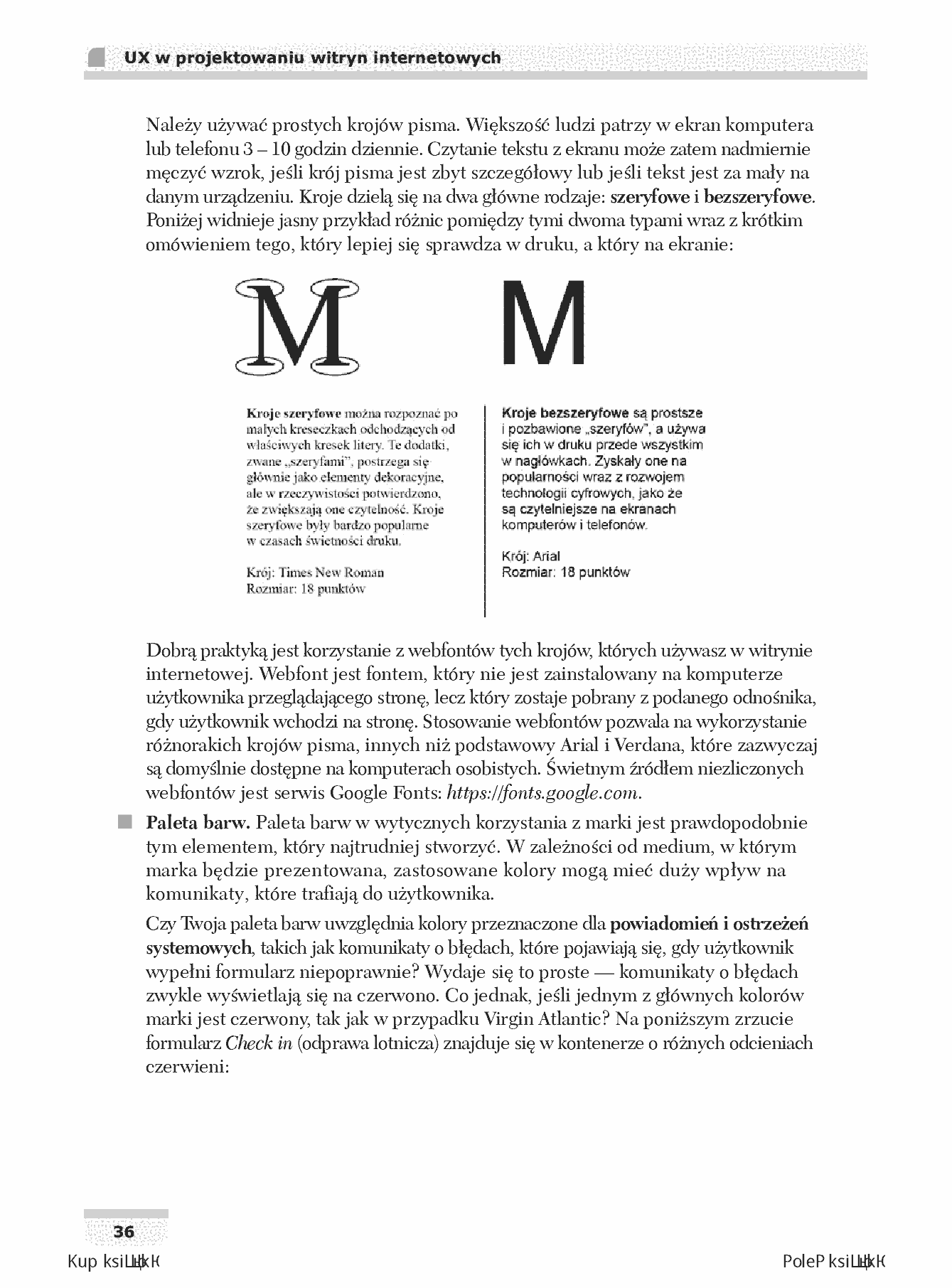 Fragment „UX w projektowaniu witryn internetowych” — strona 12 z 30