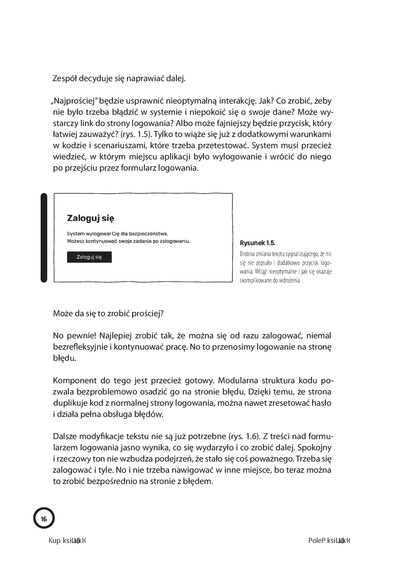 Fragment „UX writing. Moc języka w produktach cyfrowych” — strona 16 z 20