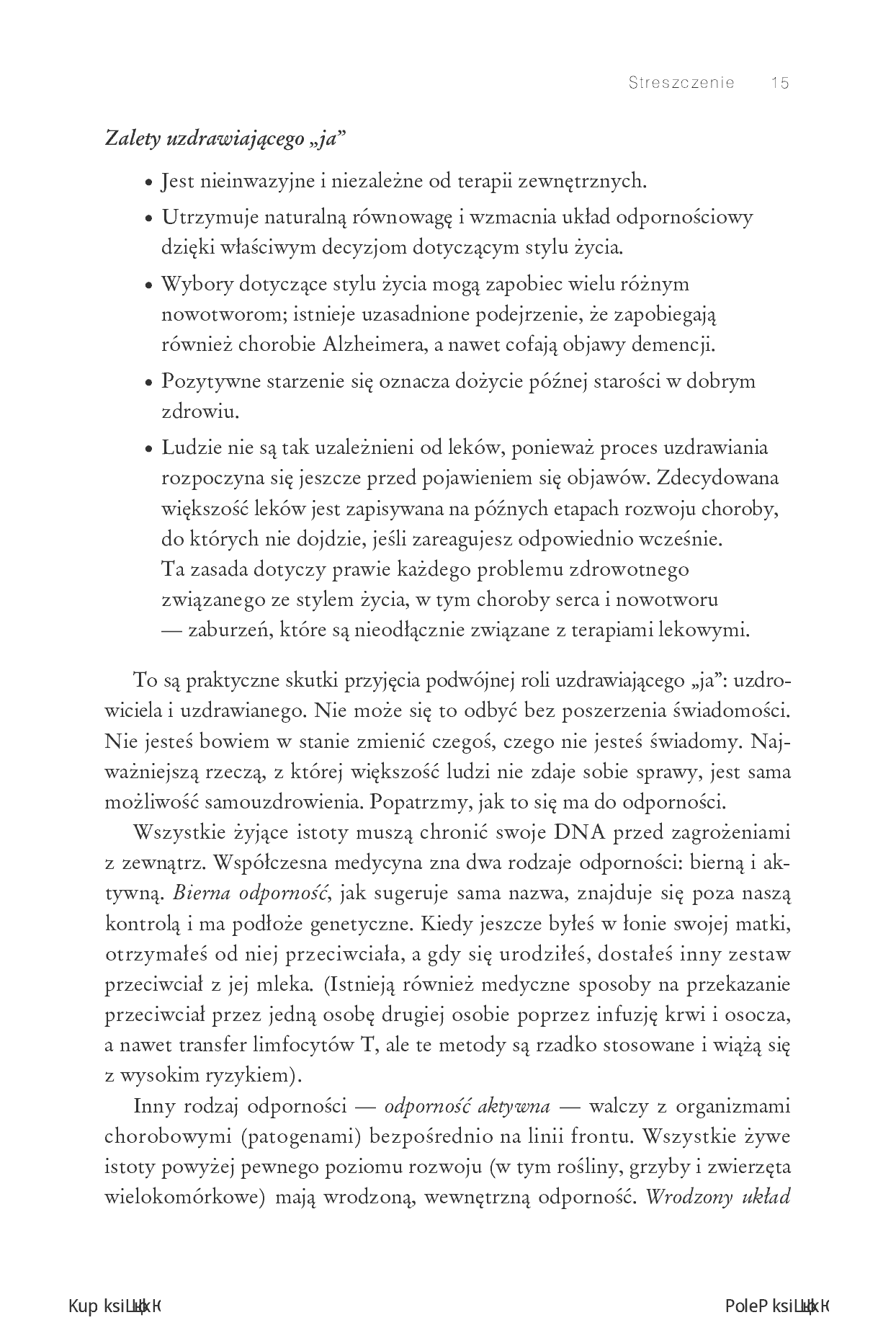 Fragment „Uzdrów sam siebie. Rewelacyjna i rewolucyjna ścieżka wzmocnienia odporności” — strona 13 z 26