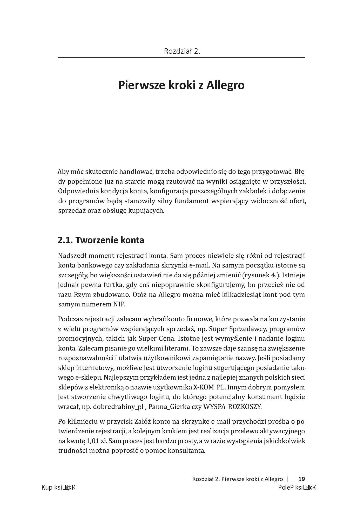 Fragment „Vademecum allegrowicza. Sprzedawaj na pomarańczowym portalu bez tajemnic” — strona 5 z 20