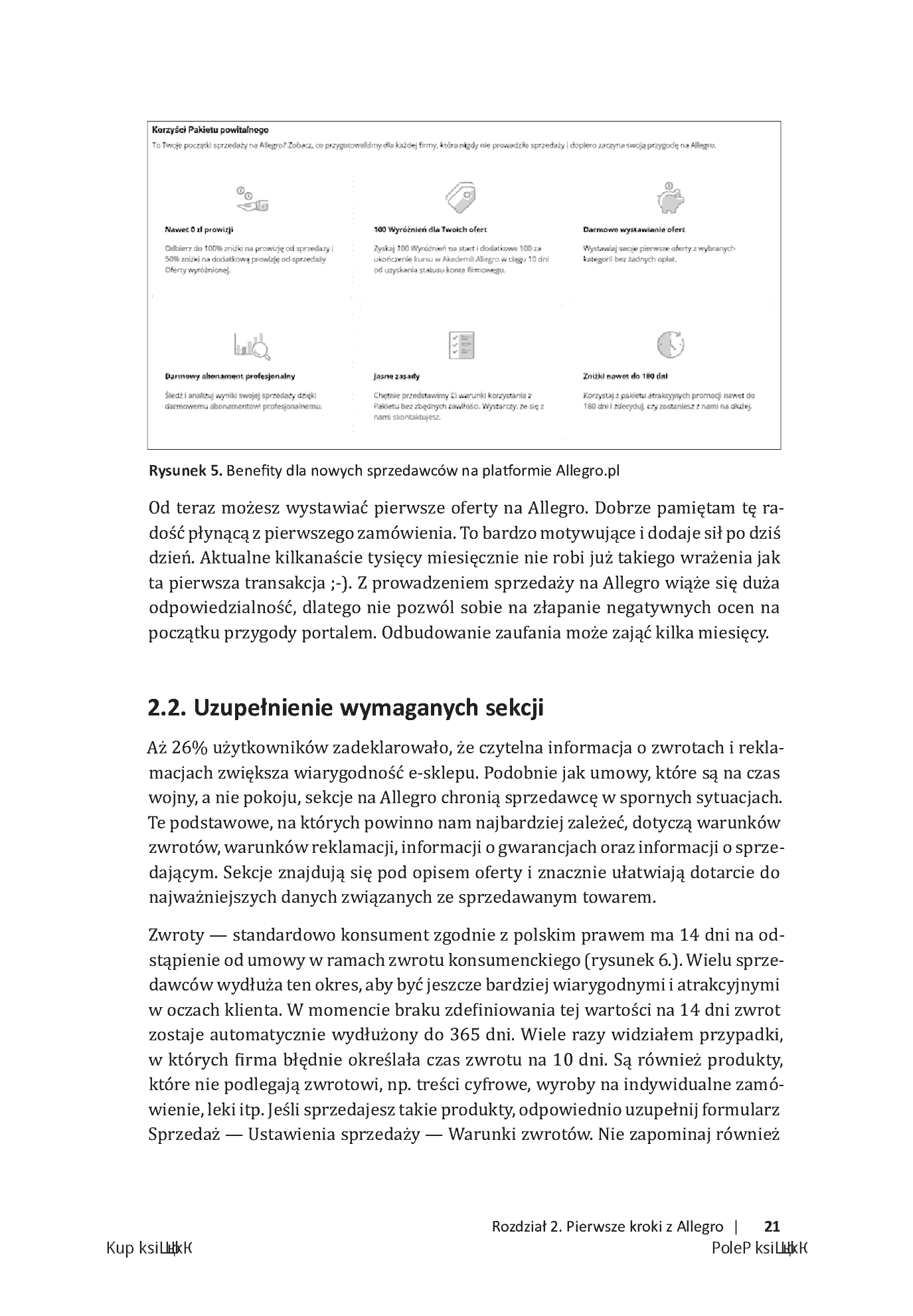 Fragment „Vademecum allegrowicza. Sprzedawaj na pomarańczowym portalu bez tajemnic” — strona 7 z 20