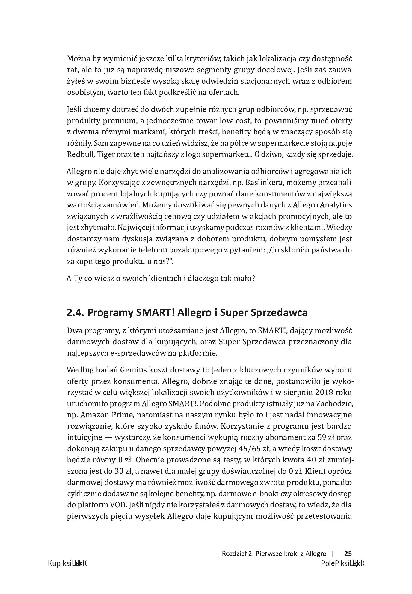 Fragment „Vademecum allegrowicza. Sprzedawaj na pomarańczowym portalu bez tajemnic” — strona 11 z 20