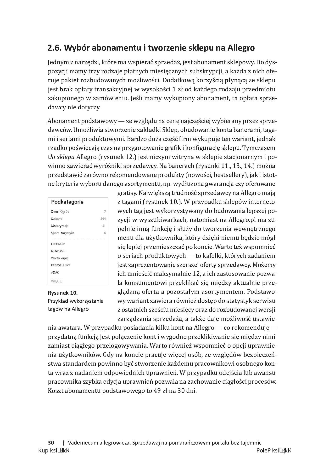 Fragment „Vademecum allegrowicza. Sprzedawaj na pomarańczowym portalu bez tajemnic” — strona 16 z 20