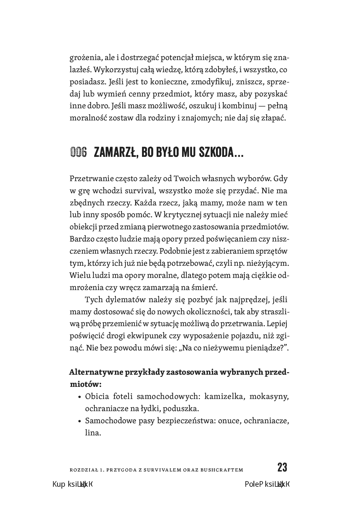 Fragment „Vademecum survivalowe. Wydanie II” — strona 21 z 30