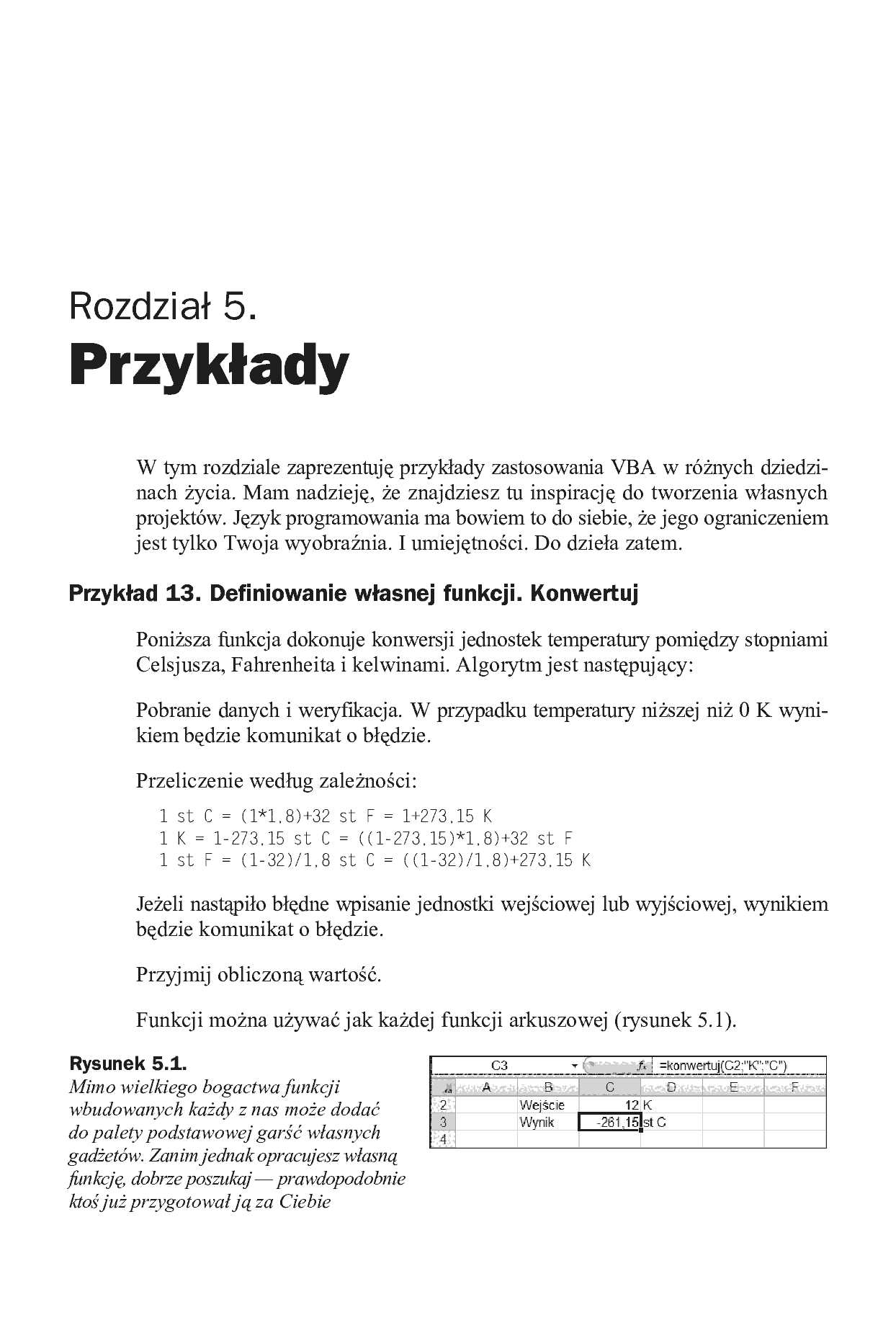 Fragment „Więcej niż Excel 2007. 166 gotowych rozwiązań i trików w języku VBA” — strona 7 z 29