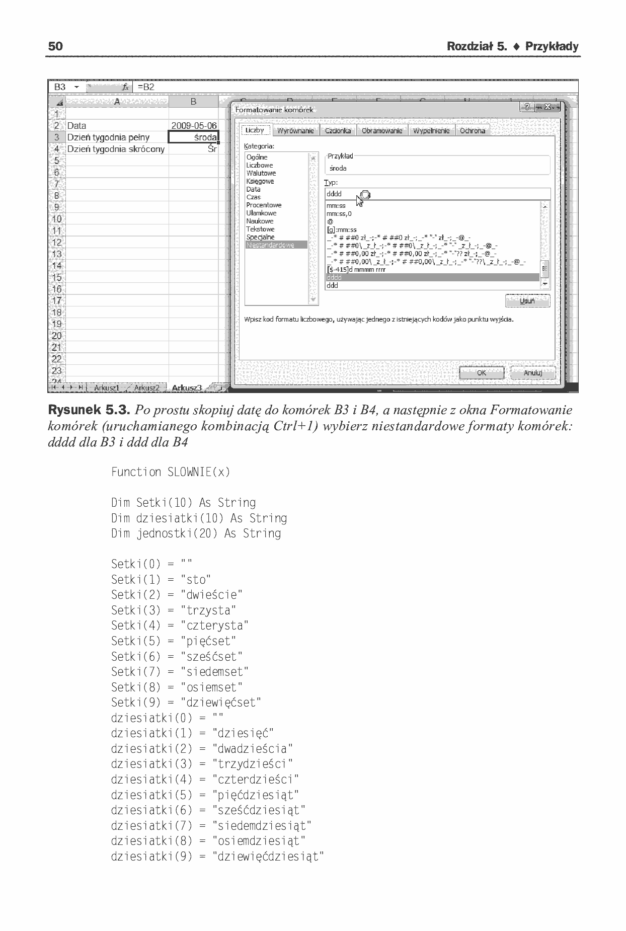 Fragment „Więcej niż Excel 2007. 166 gotowych rozwiązań i trików w języku VBA” — strona 10 z 29