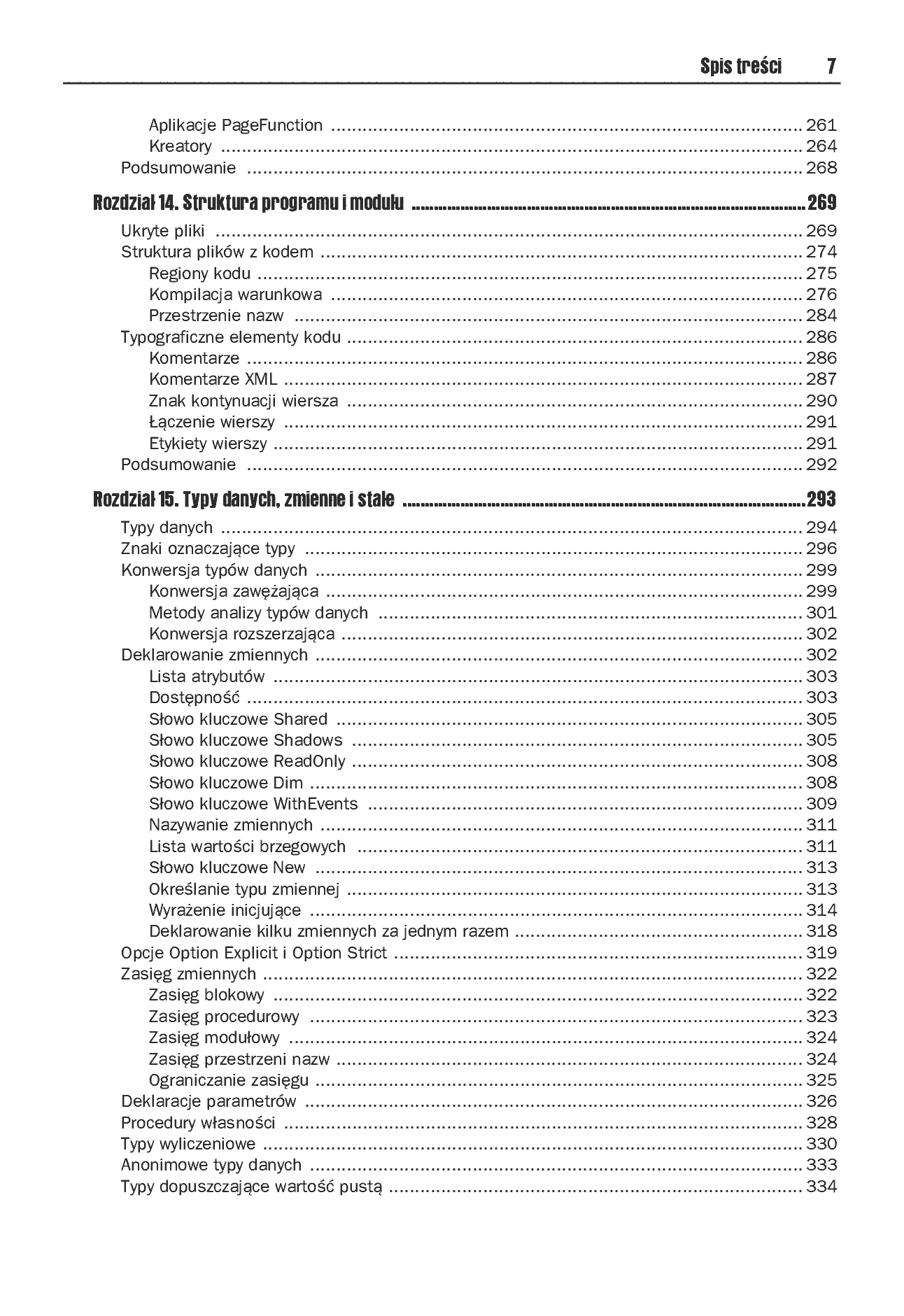 Fragment „Visual Basic 2008. Warsztat programisty” — strona 6 z 30