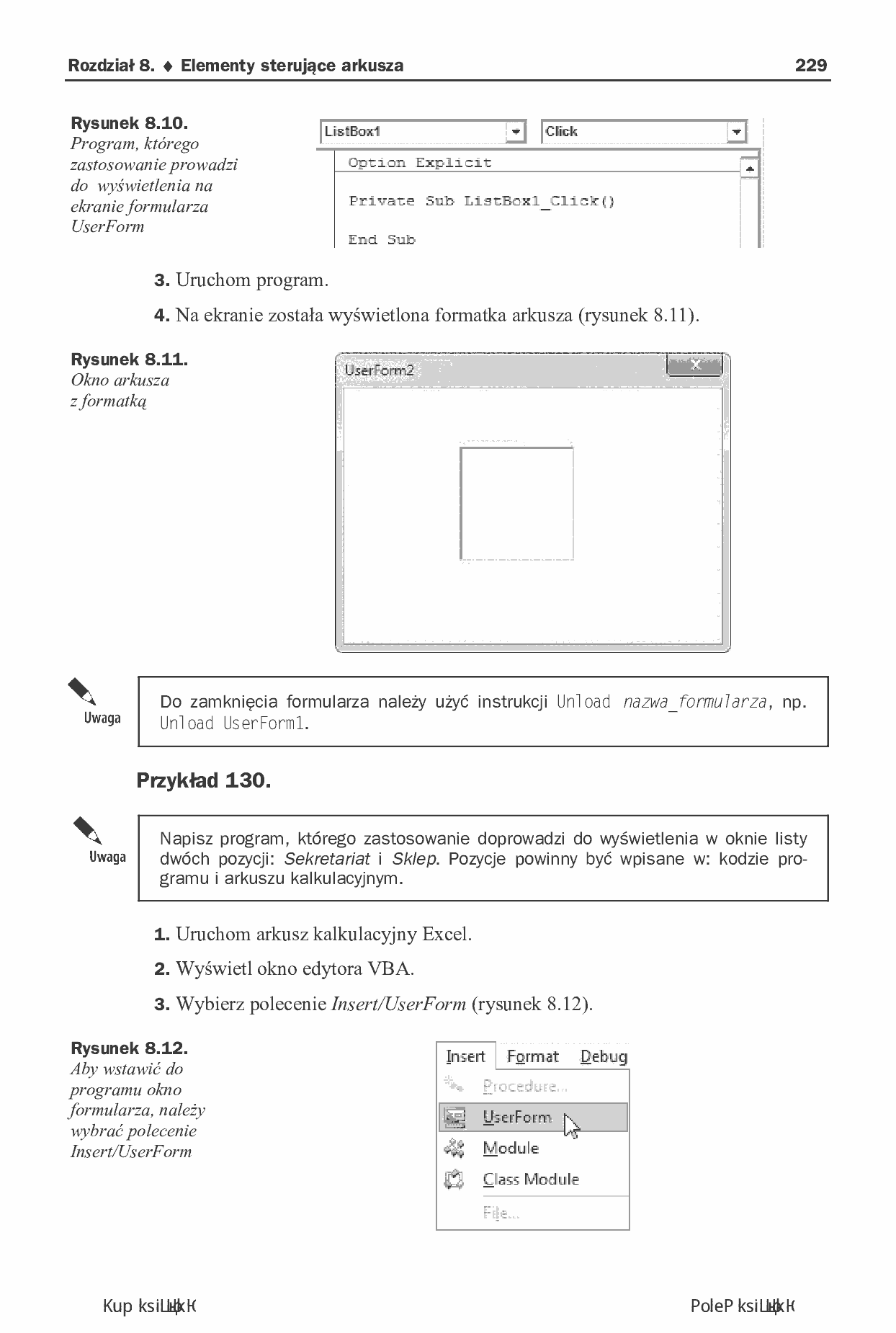 Fragment „VBA dla Excela 2013 PL. 200 praktycznych przykładów” — strona 11 z 30