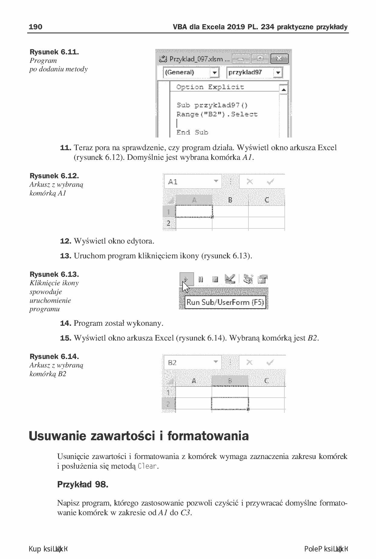 Fragment „VBA dla Excela 2019 PL. 234 praktyczne przykłady” — strona 12 z 30