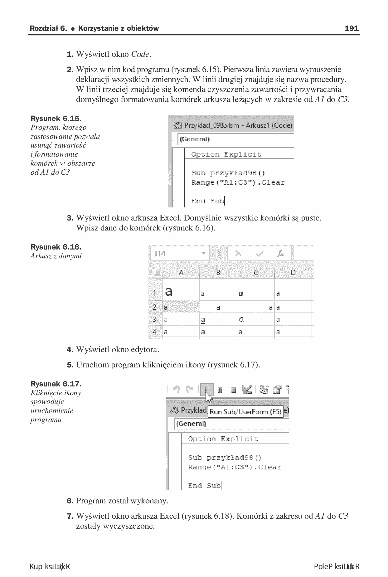 Fragment „VBA dla Excela 2019 PL. 234 praktyczne przykłady” — strona 13 z 30
