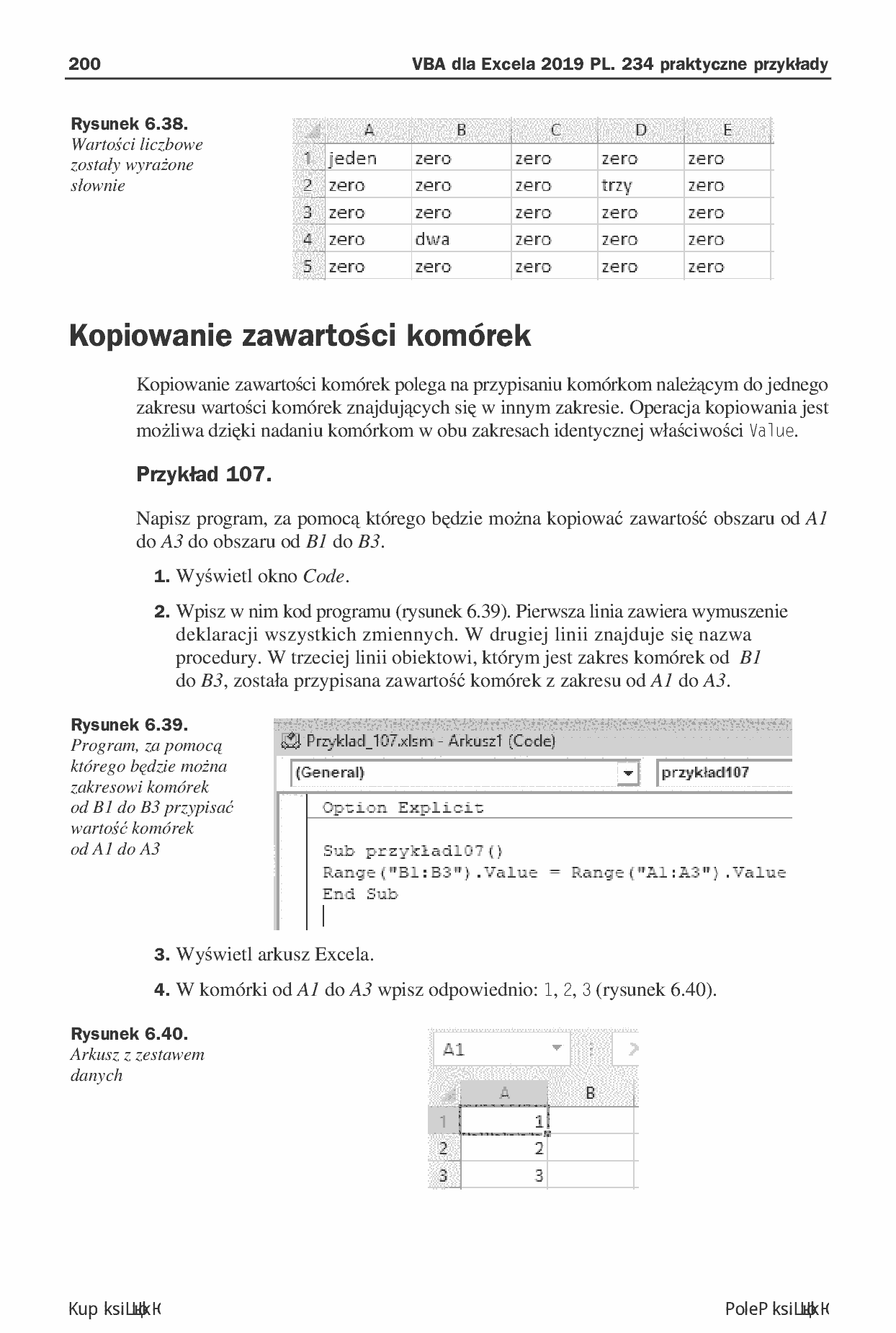 Fragment „VBA dla Excela 2019 PL. 234 praktyczne przykłady” — strona 22 z 30
