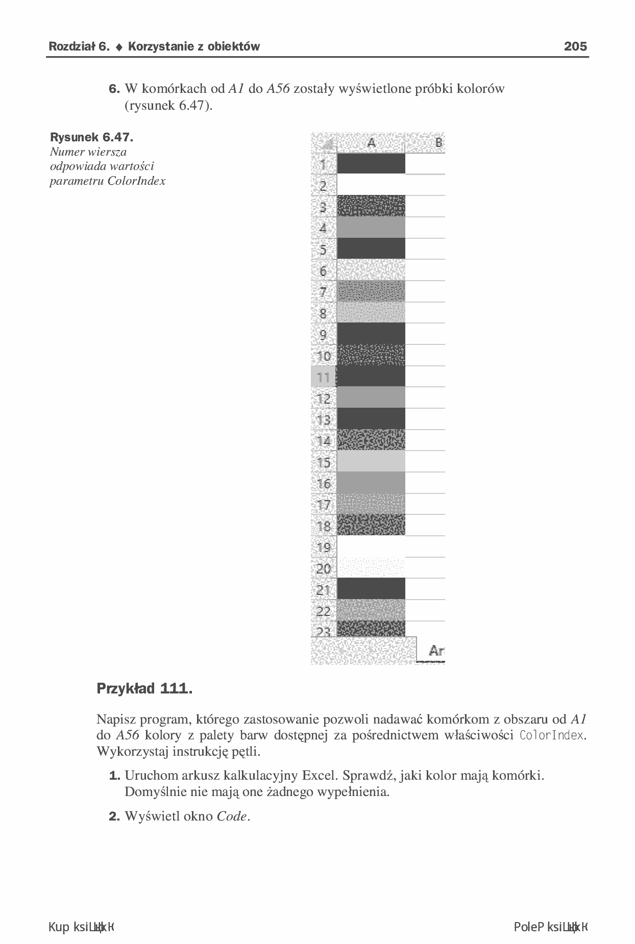 Fragment „VBA dla Excela 2019 PL. 234 praktyczne przykłady” — strona 27 z 30