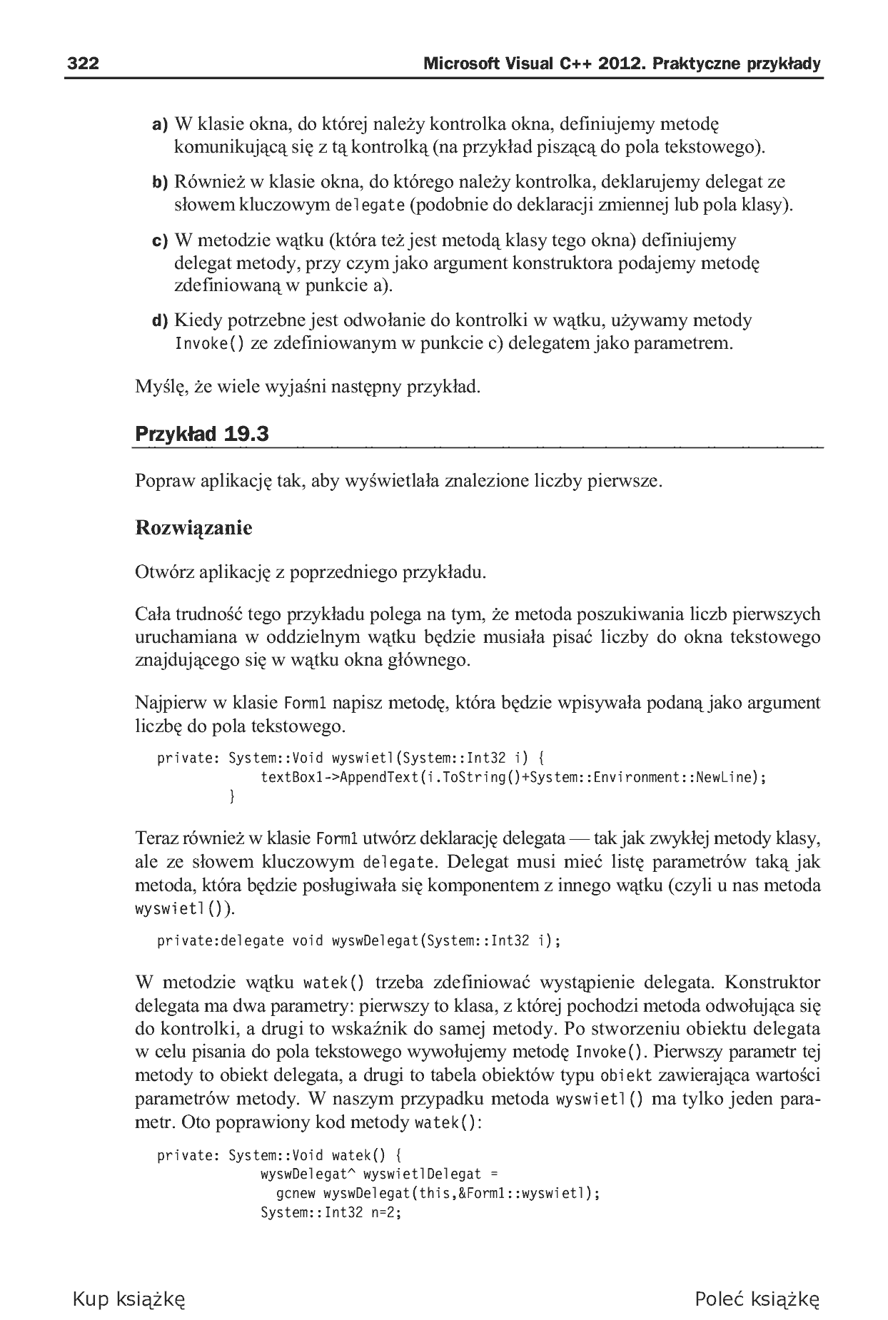 Fragment „Microsoft Visual C++ 2012. Praktyczne przykłady” — strona 12 z 30