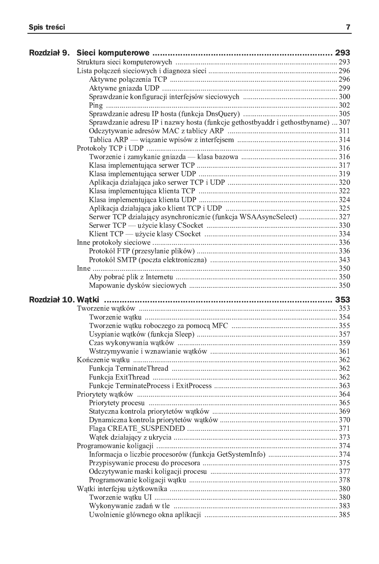 Fragment „Visual C++. Gotowe rozwiązania dla programistów Windows” — strona 6 z 30